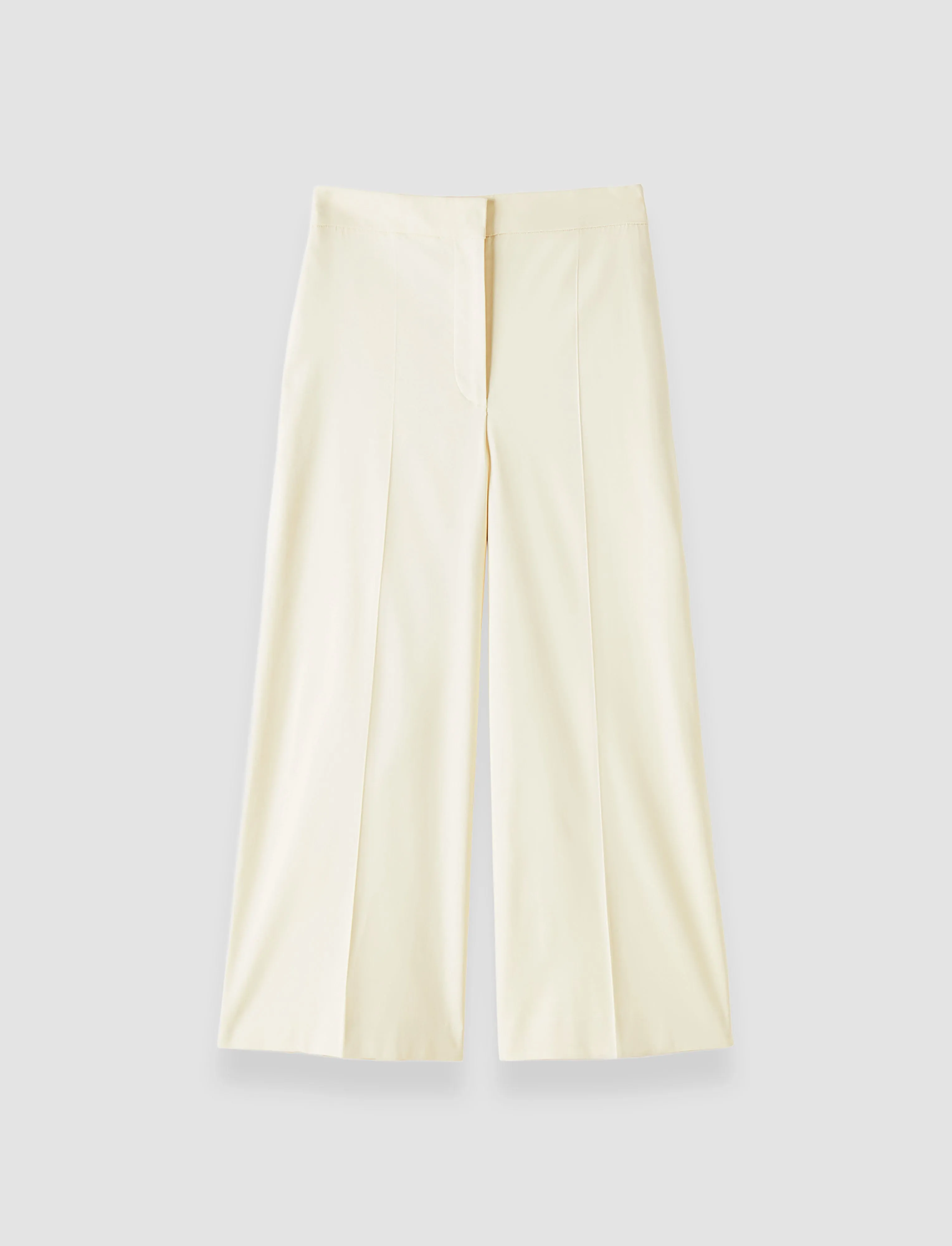 Temple Light Gabardine Stretch Trousers sold by Joseph
