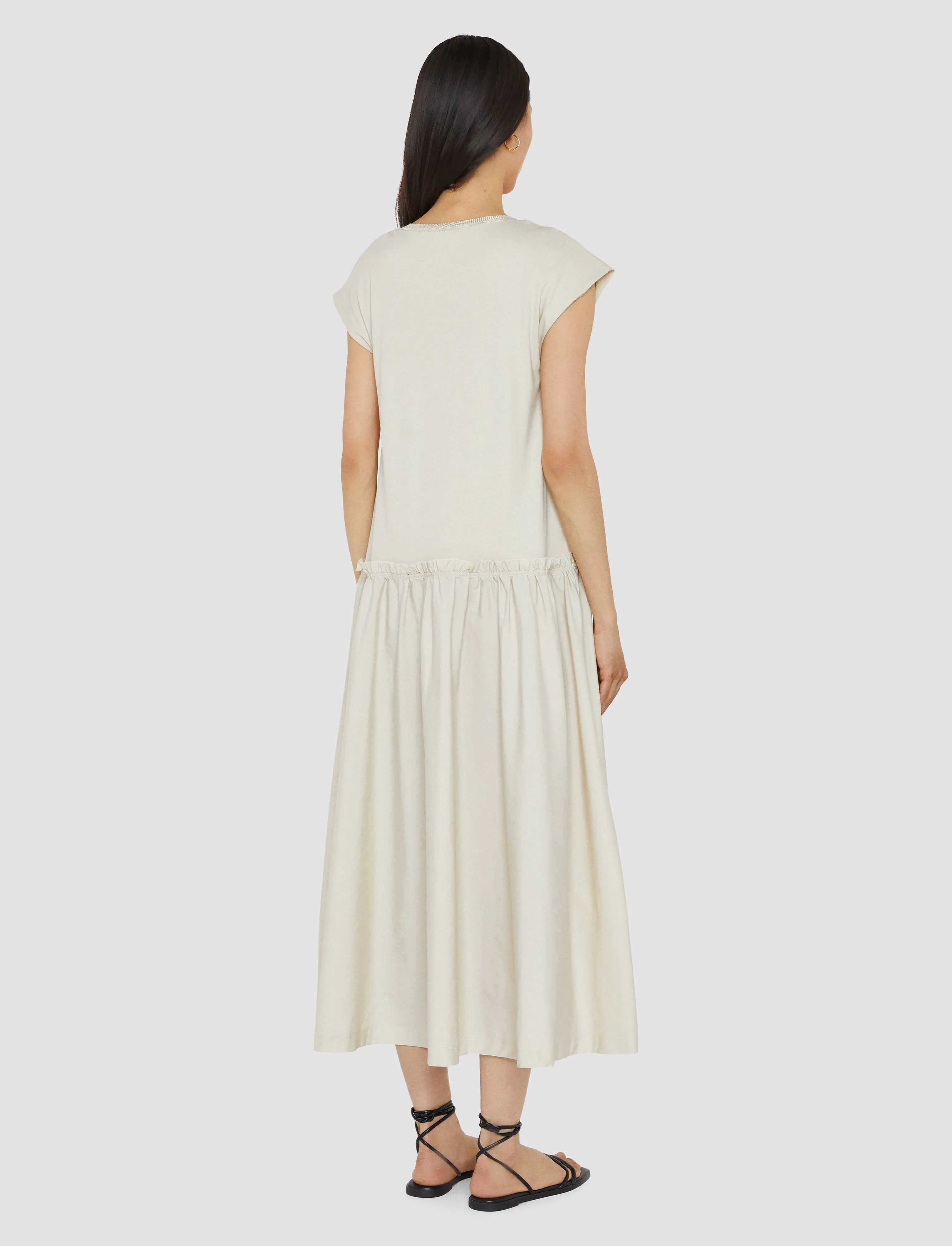 Cotton Poplin Jersey Dress sold by Joseph product image thumbnail 3