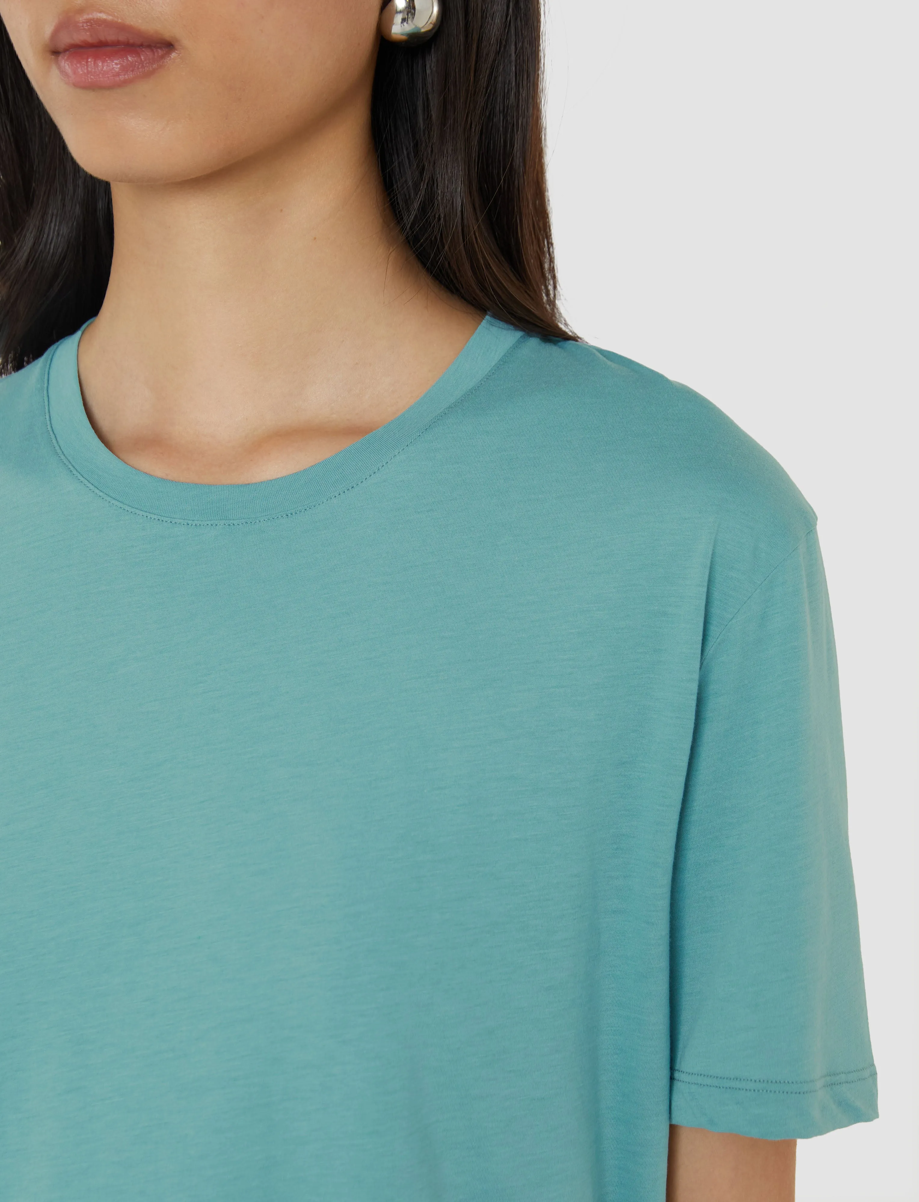 Cotton Silk Jersey T-Shirt sold by Joseph product image thumbnail 5