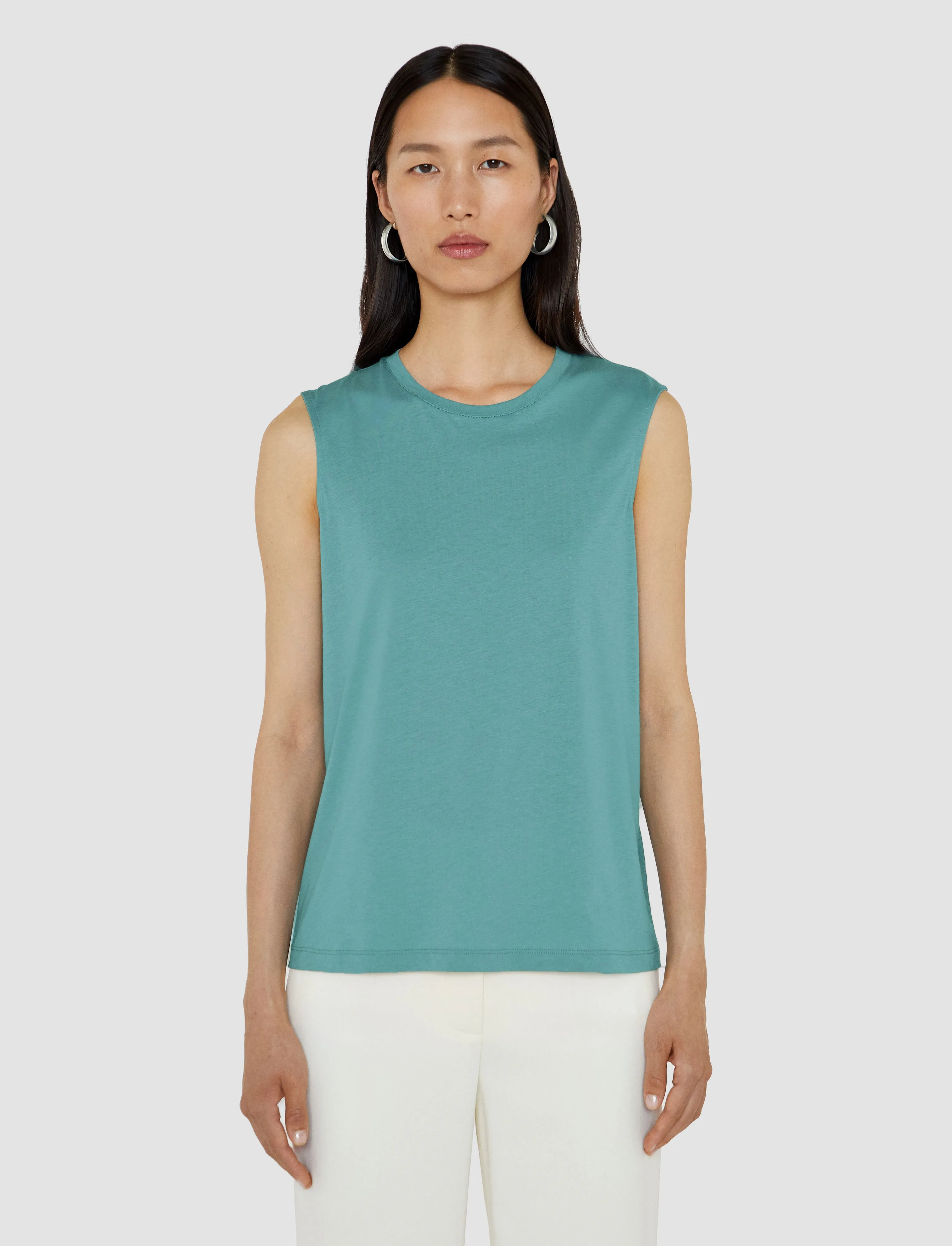 Cotton Silk Jersey Tank Top sold by Joseph product image thumbnail 2