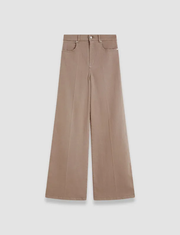 Abbey Denim Stretch Trousers sold by Joseph