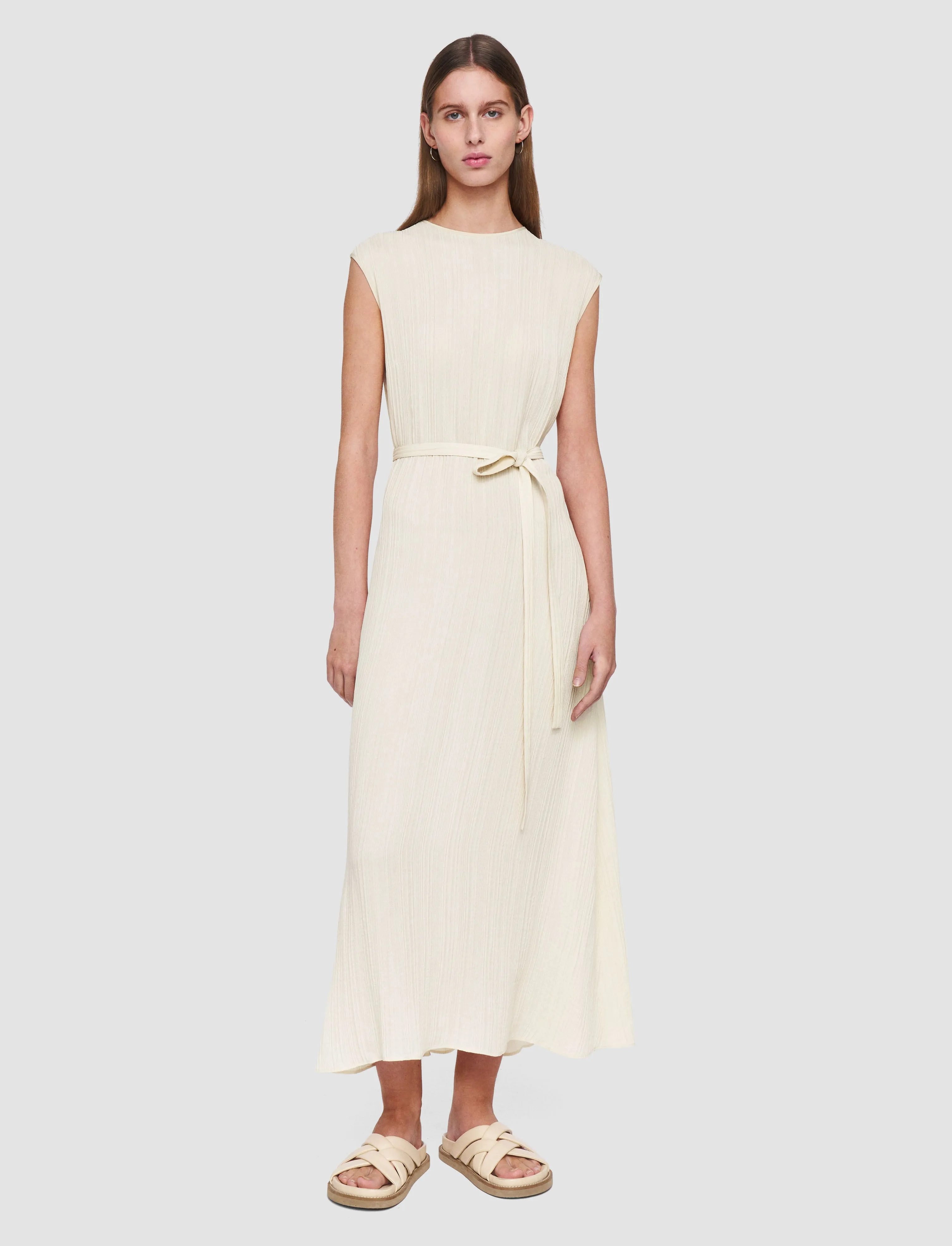 Garnier Pleat Jacquard Dress sold by Joseph product image thumbnail 2