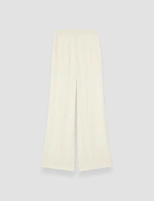 Mawn Pleat Jacquard Trousers sold by Joseph