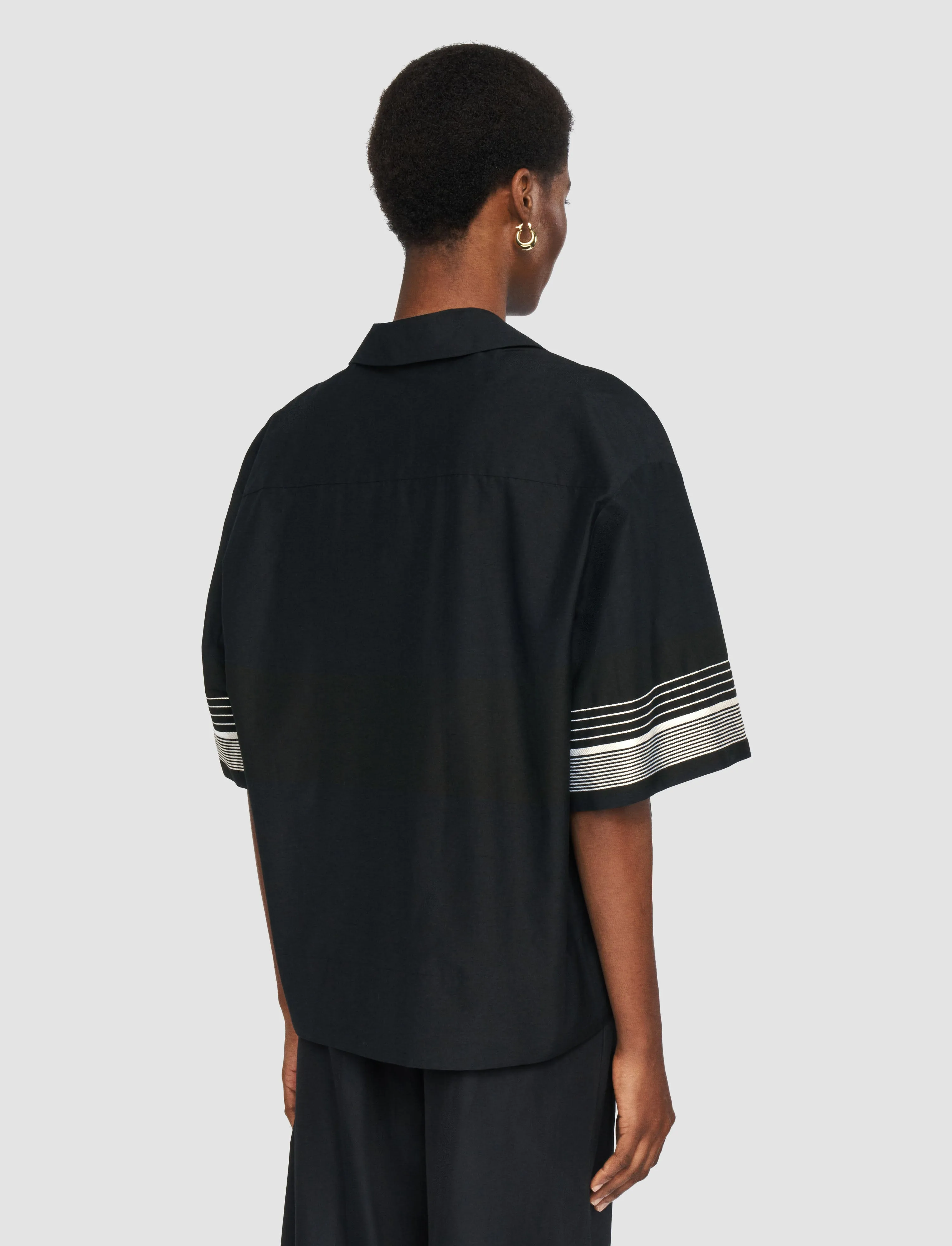 Leopold Cotton Blend Shirt sold by Joseph product image thumbnail 4