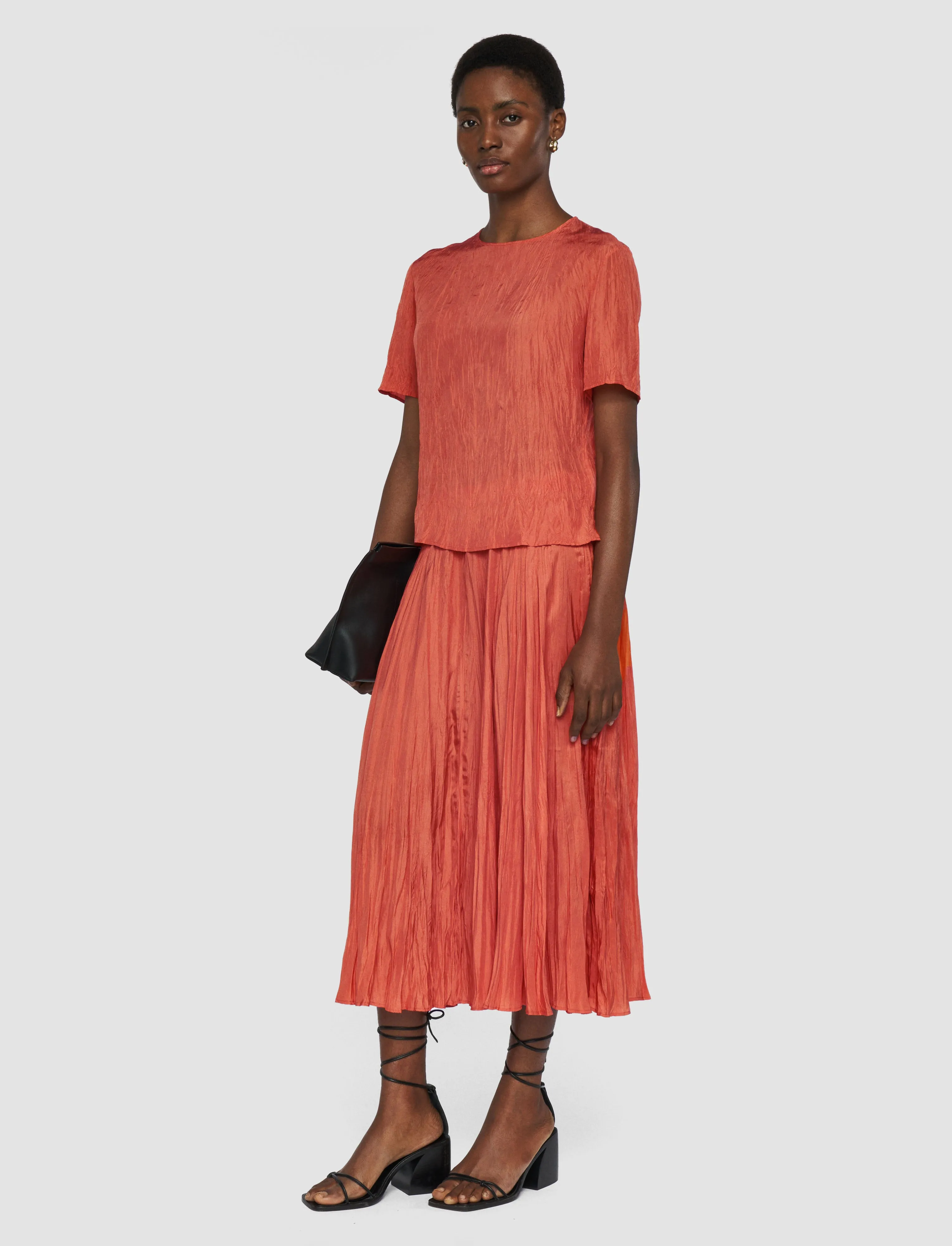 Brunet Habotai Silk Top sold by Joseph product image thumbnail 2