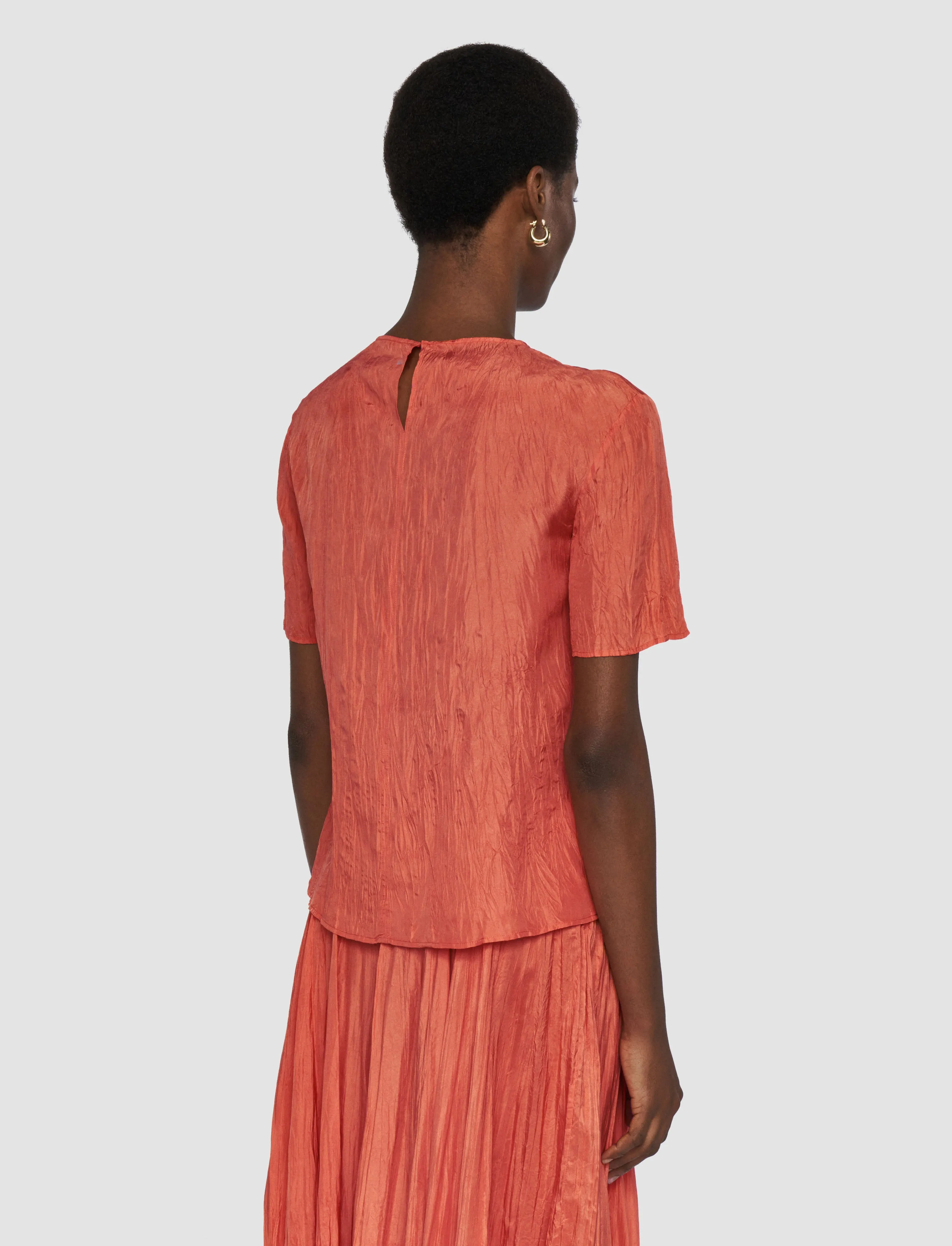 Brunet Habotai Silk Top sold by Joseph product image thumbnail 4