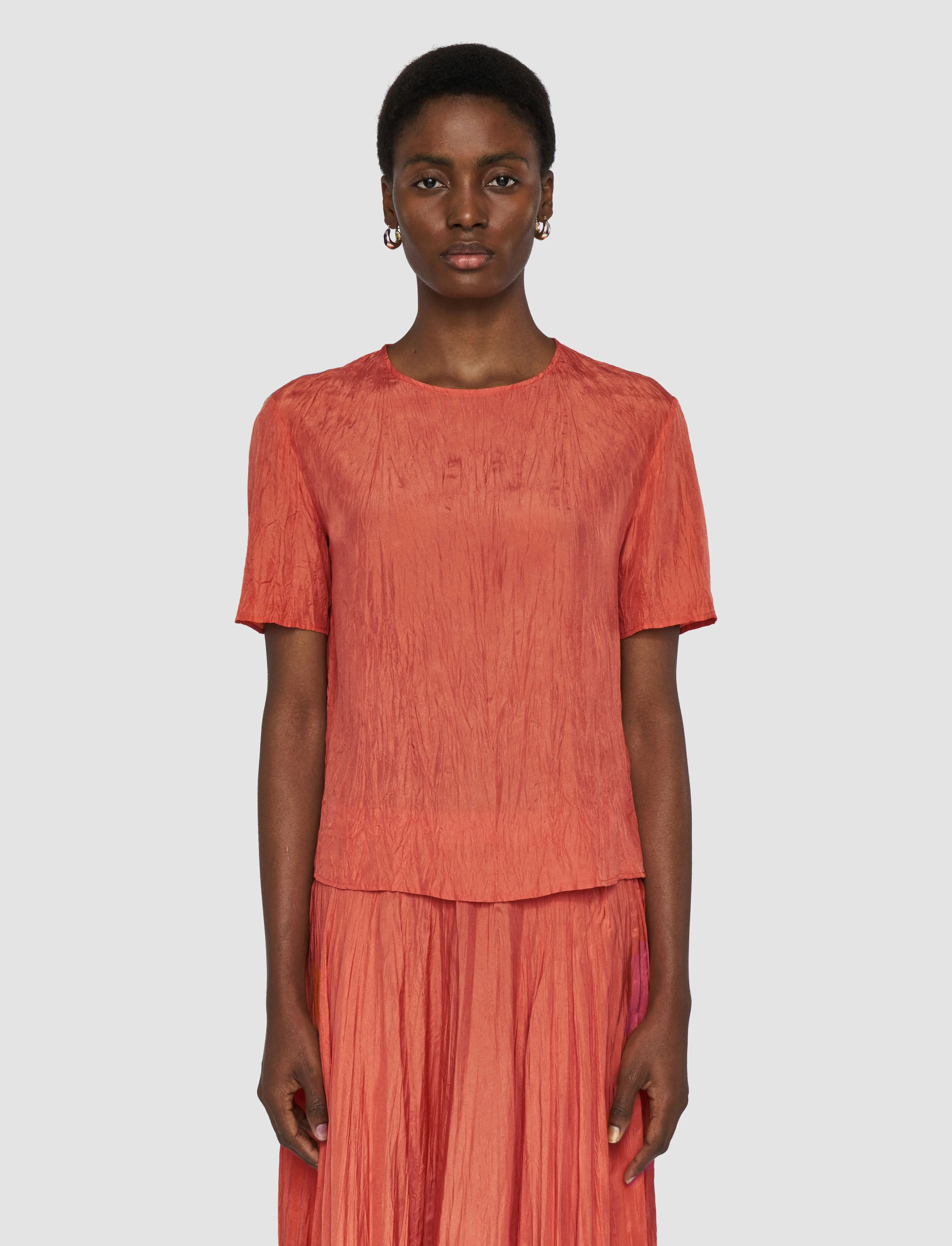 Brunet Habotai Silk Top sold by Joseph product image thumbnail 3