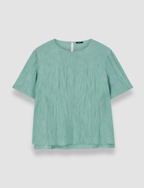 Brunet Habotai Silk Top made by Joseph