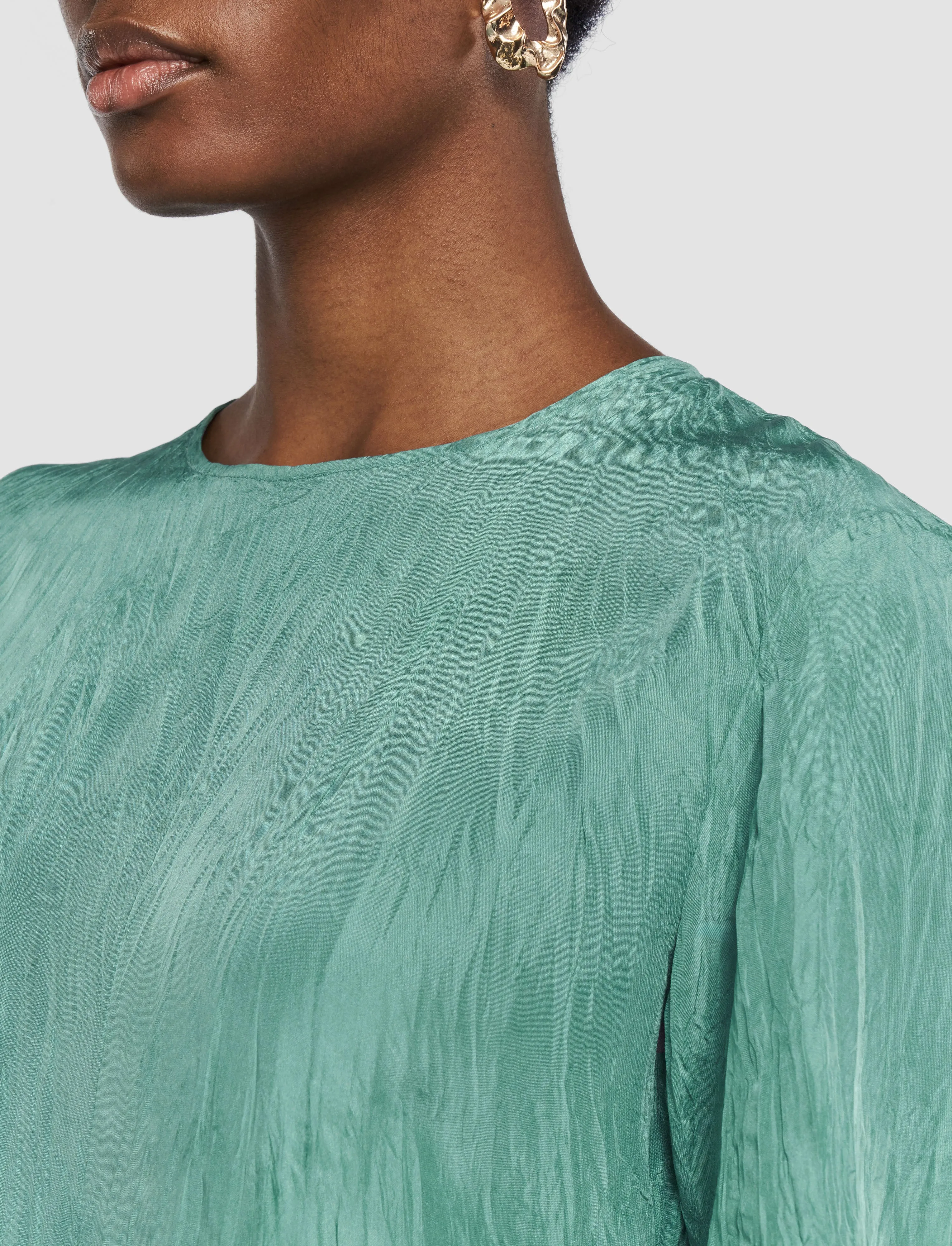 Brunet Habotai Silk Top sold by Joseph product image thumbnail 5