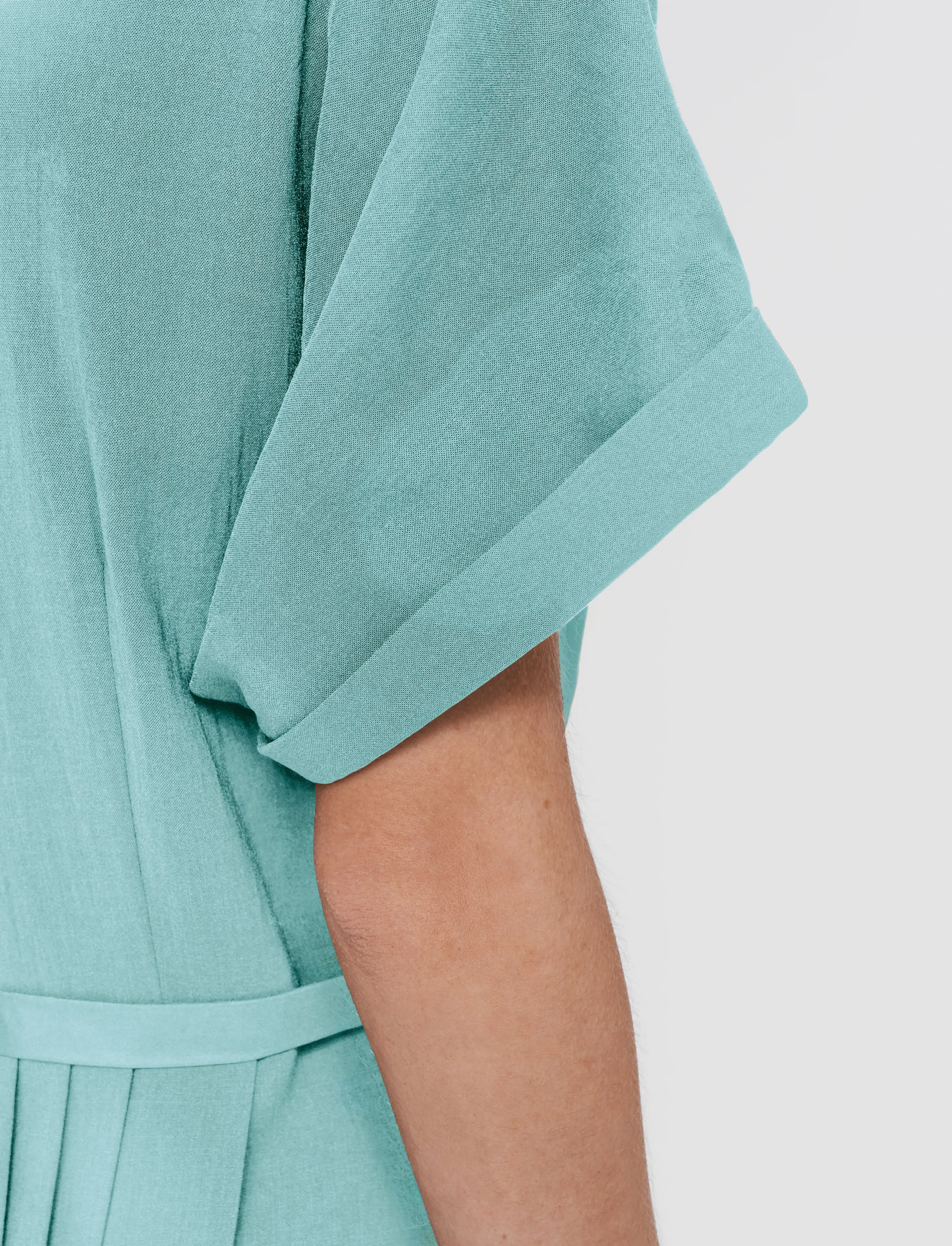 Sofia Airy Plissé Jumpsuit sold by Joseph product image thumbnail 4