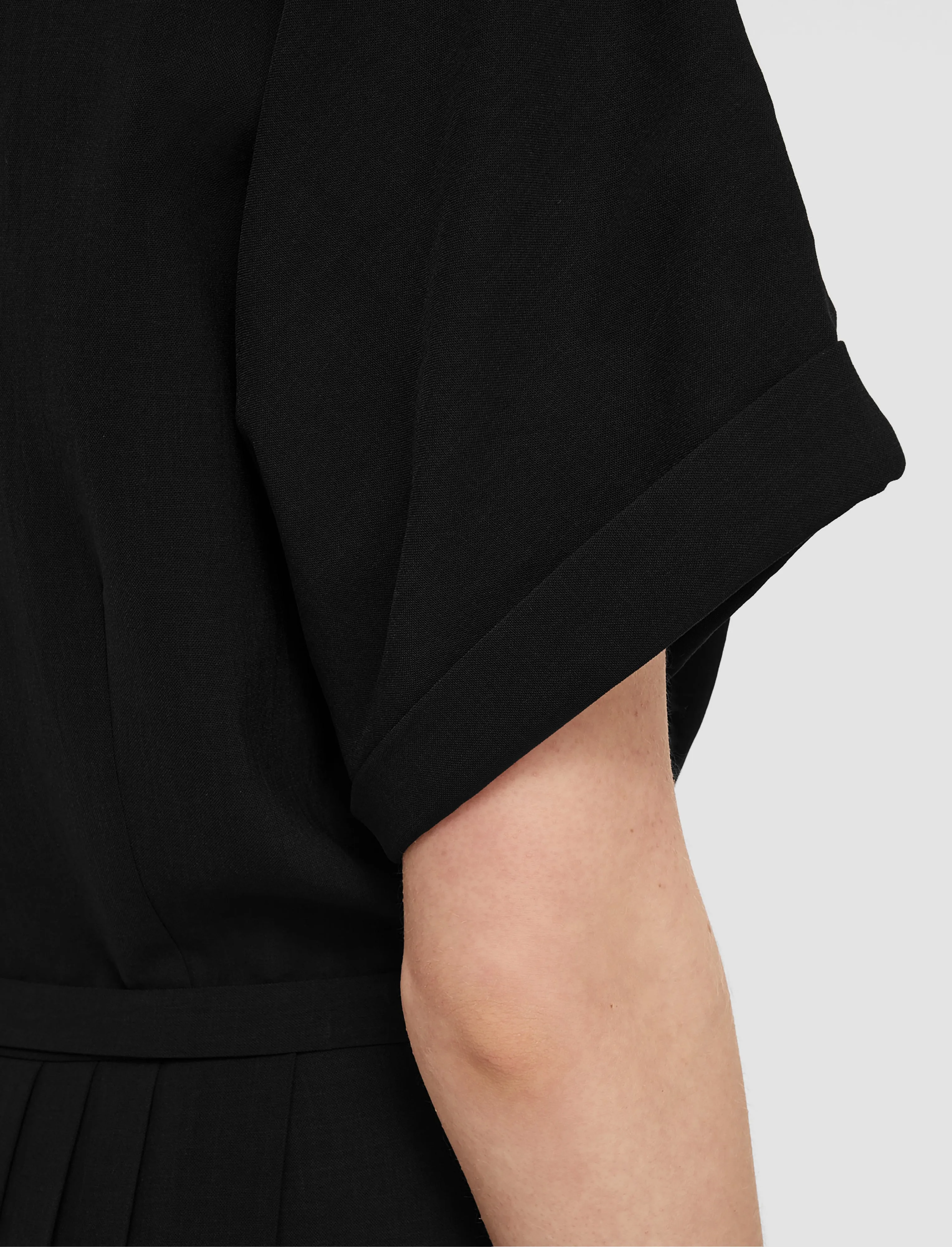 Sofia Airy Plissé Jumpsuit sold by Joseph product image thumbnail 4