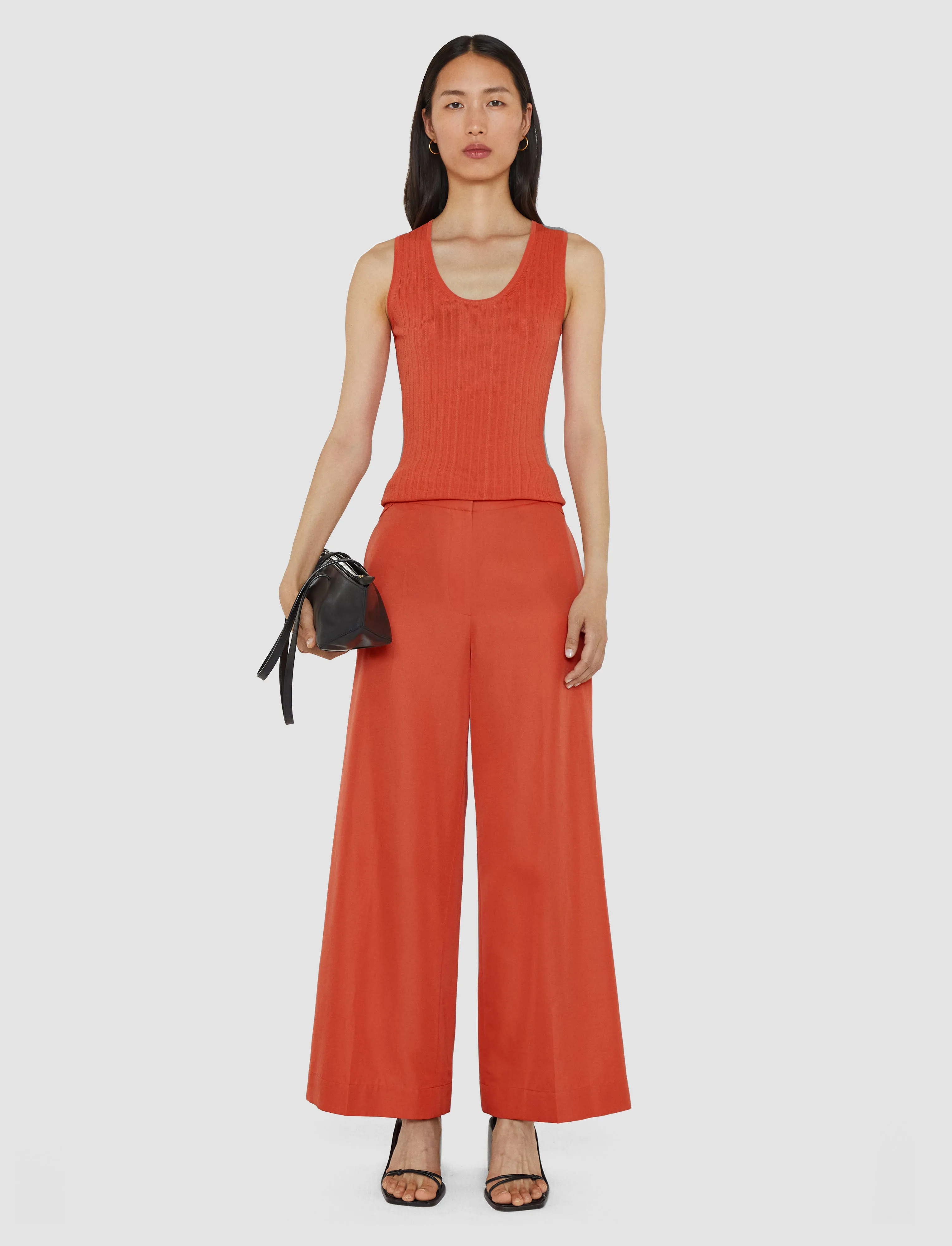 Thurlow Soft Cotton Silk Trousers sold by Joseph product image thumbnail 2