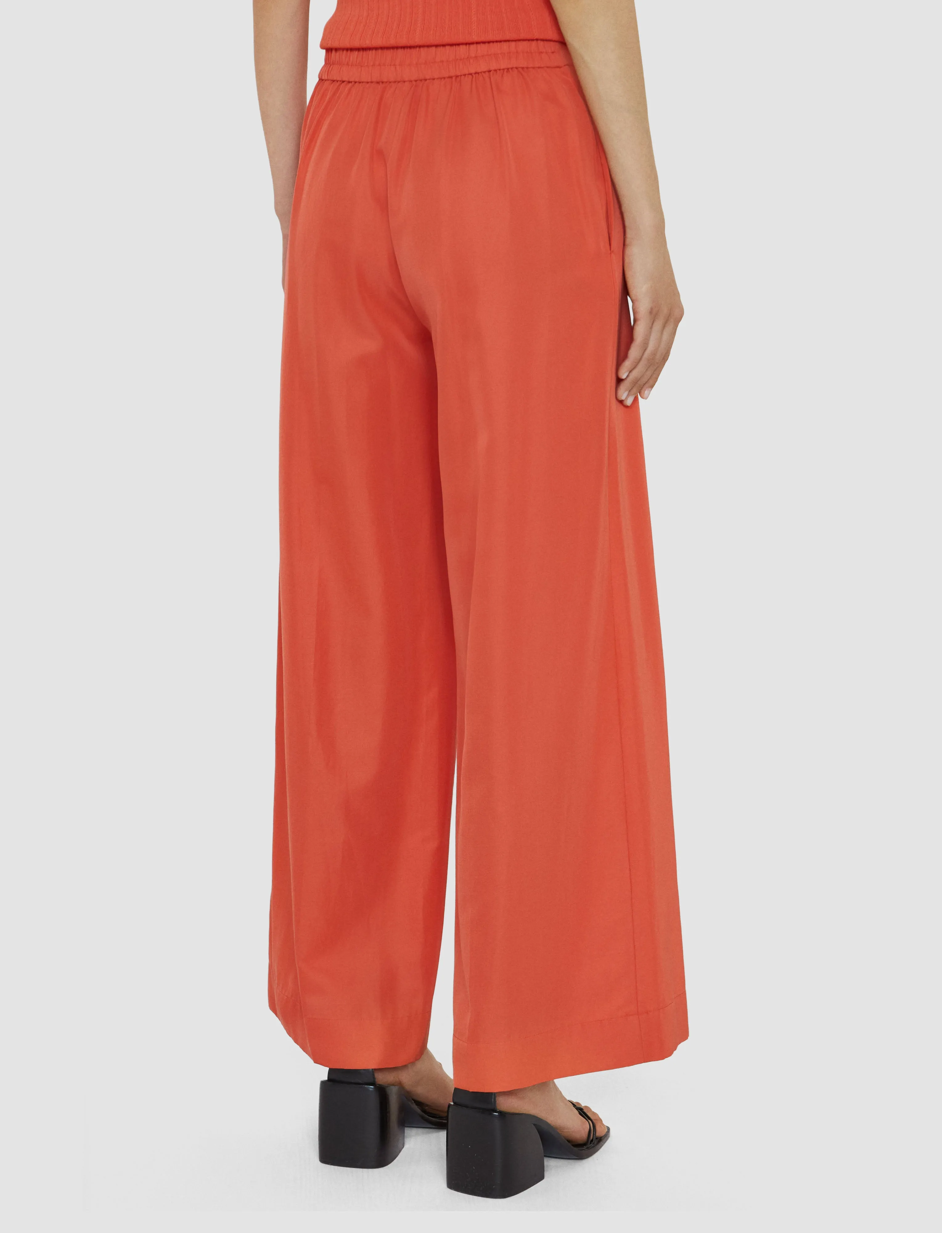 Thurlow Soft Cotton Silk Trousers sold by Joseph product image thumbnail 3