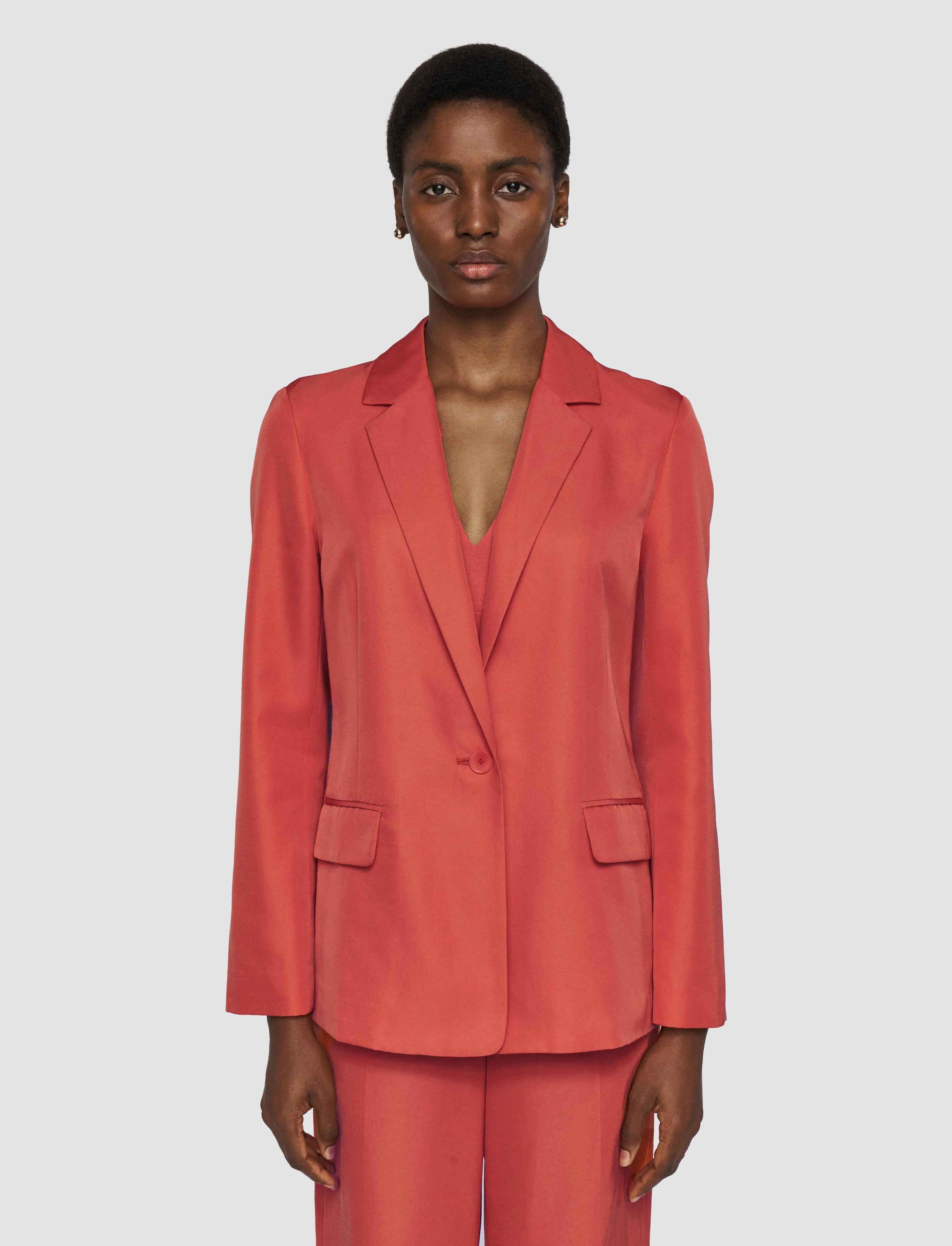 Mela Soft Cotton Silk Jacket sold by Joseph product image thumbnail 4