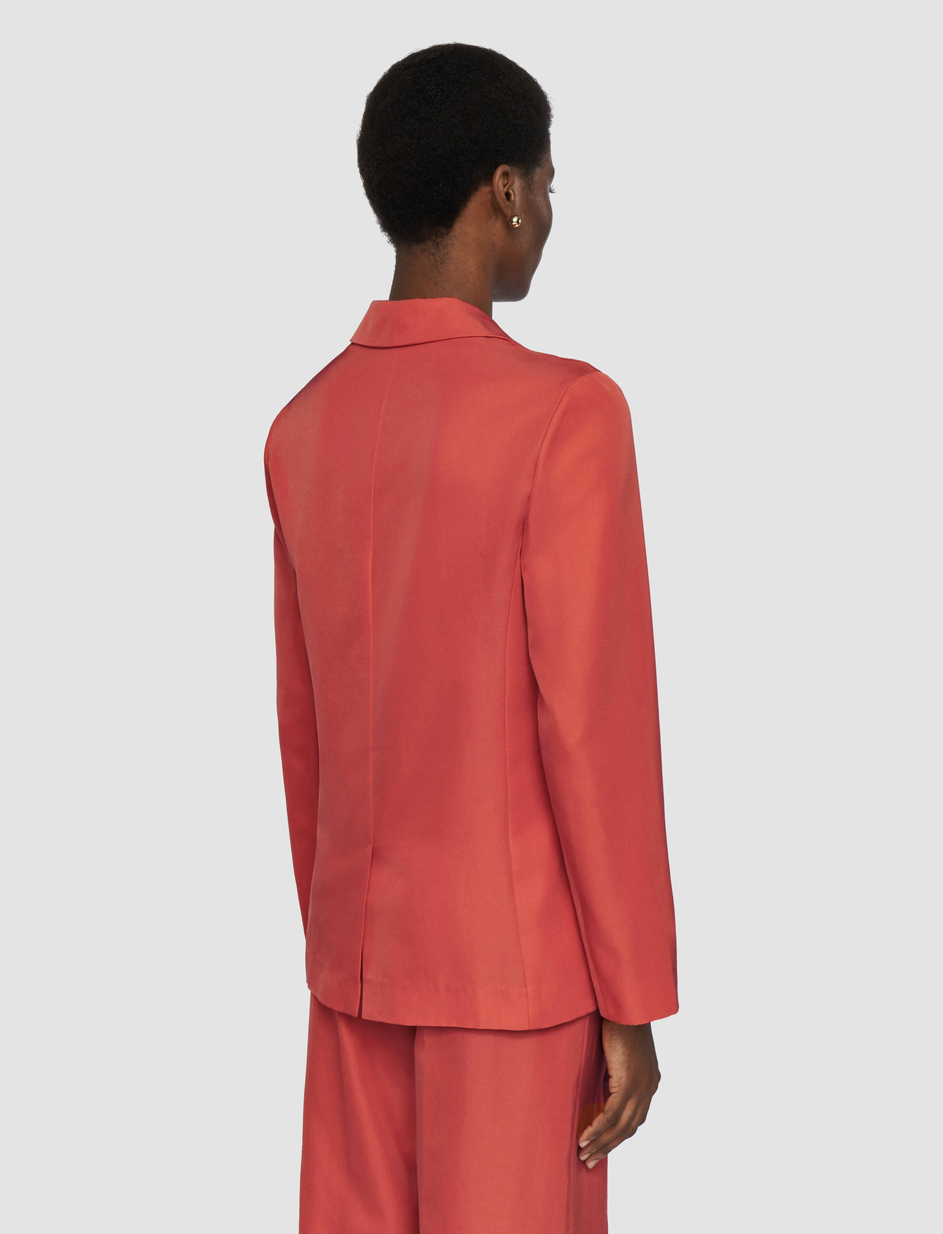 Mela Soft Cotton Silk Jacket sold by Joseph product image thumbnail 5