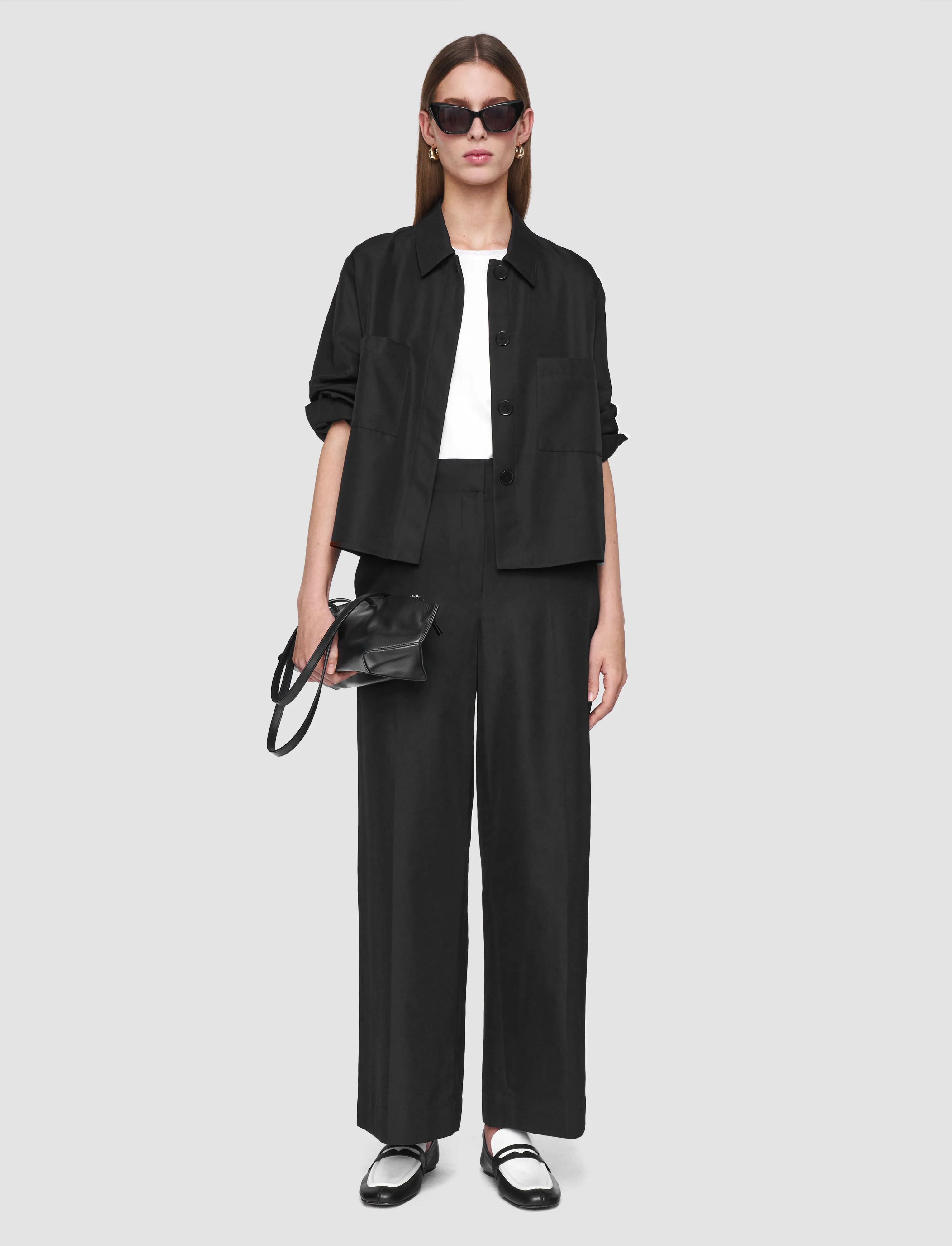 Satie Soft Cotton Silk Shirt sold by Joseph product image thumbnail 2