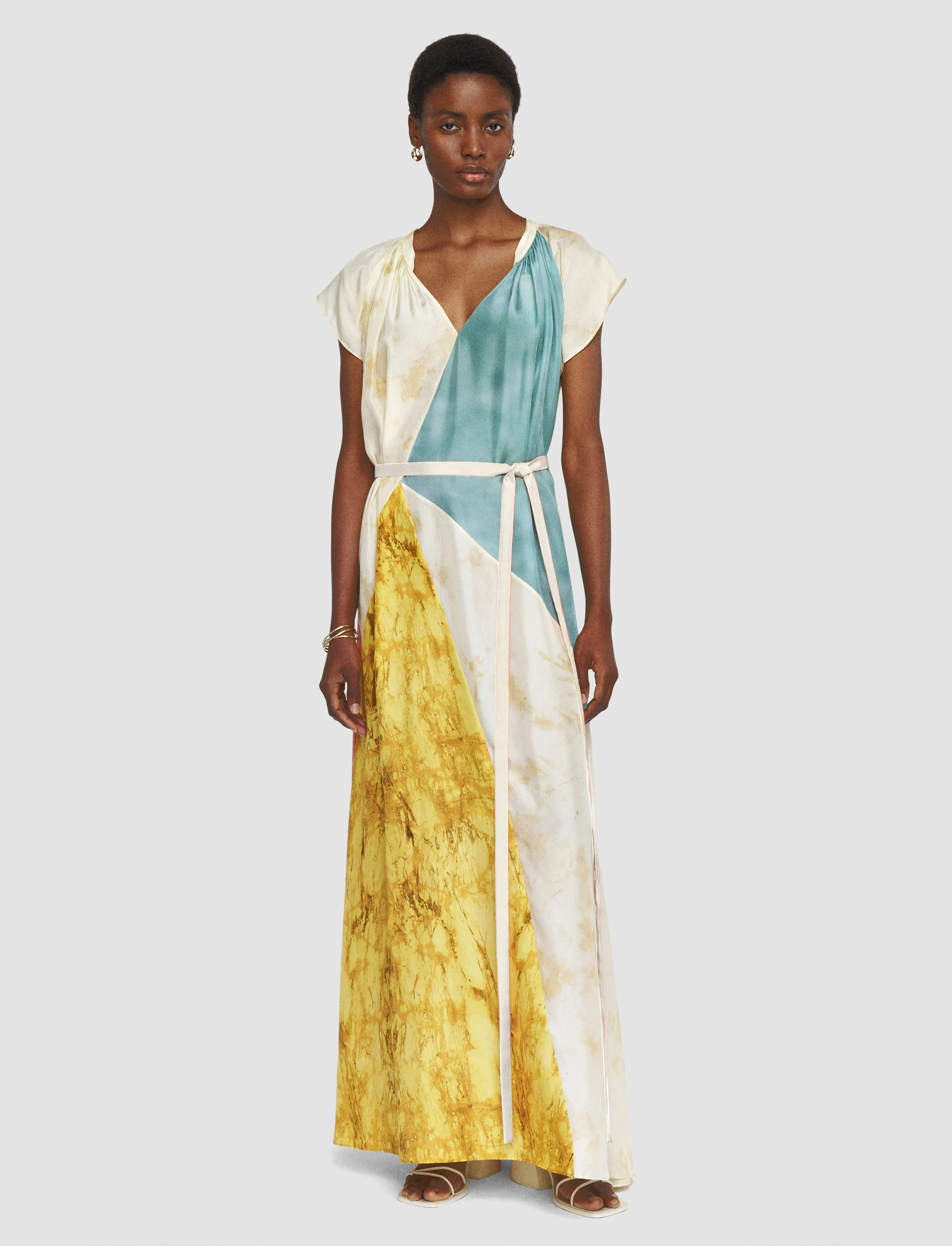 Tulipa Planchart Print Silk Dress sold by Joseph product image thumbnail 2