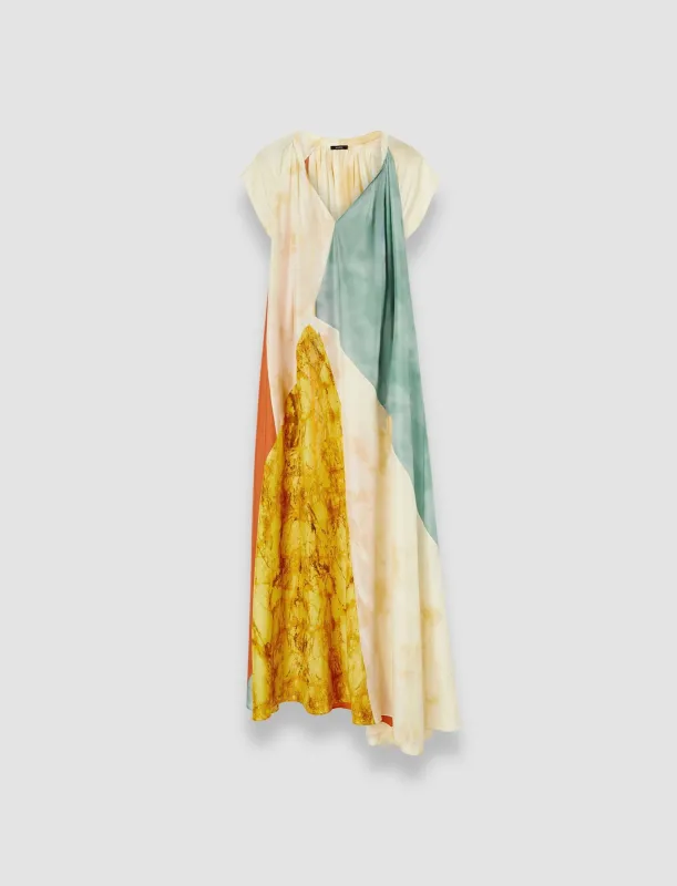 Tulipa Planchart Print Silk Dress sold by Joseph