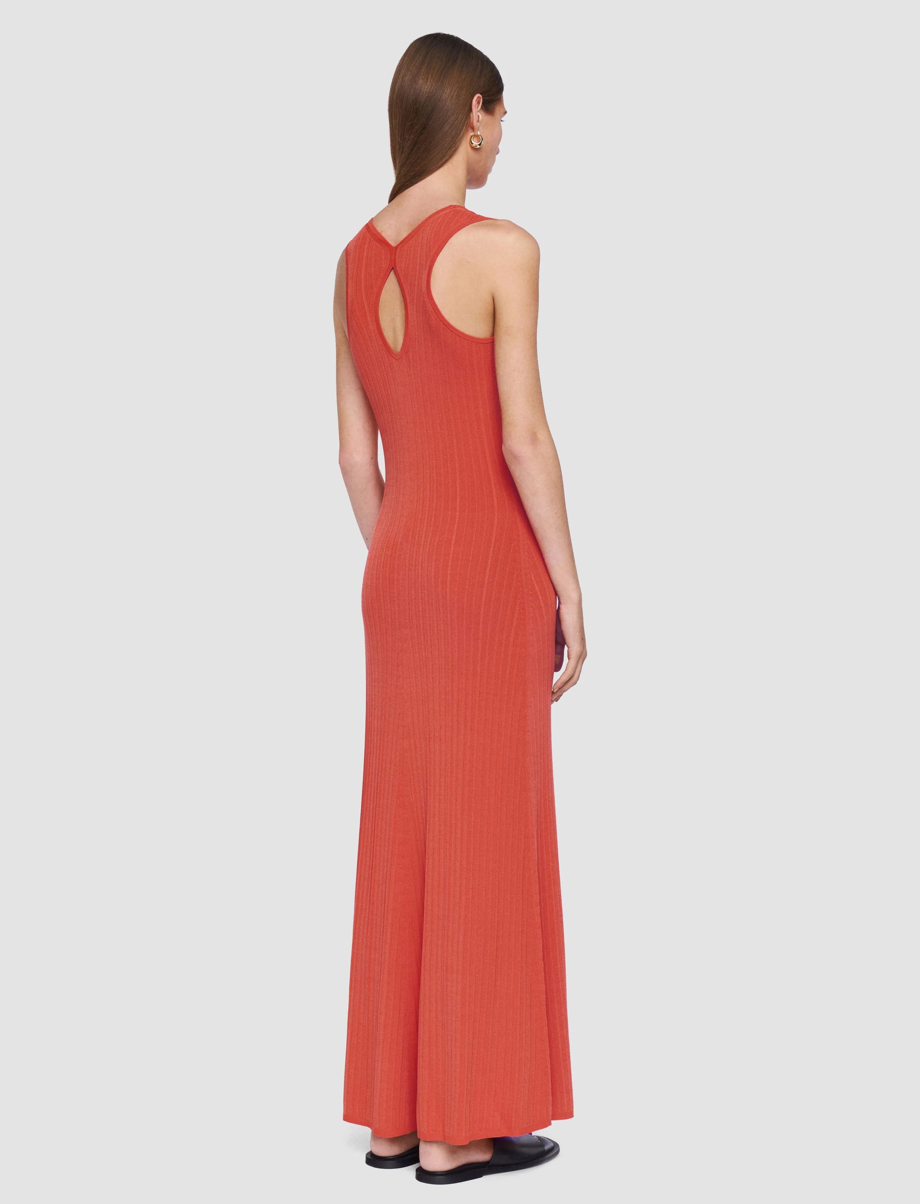 Viscose Rib Knit Dress sold by Joseph product image thumbnail 4