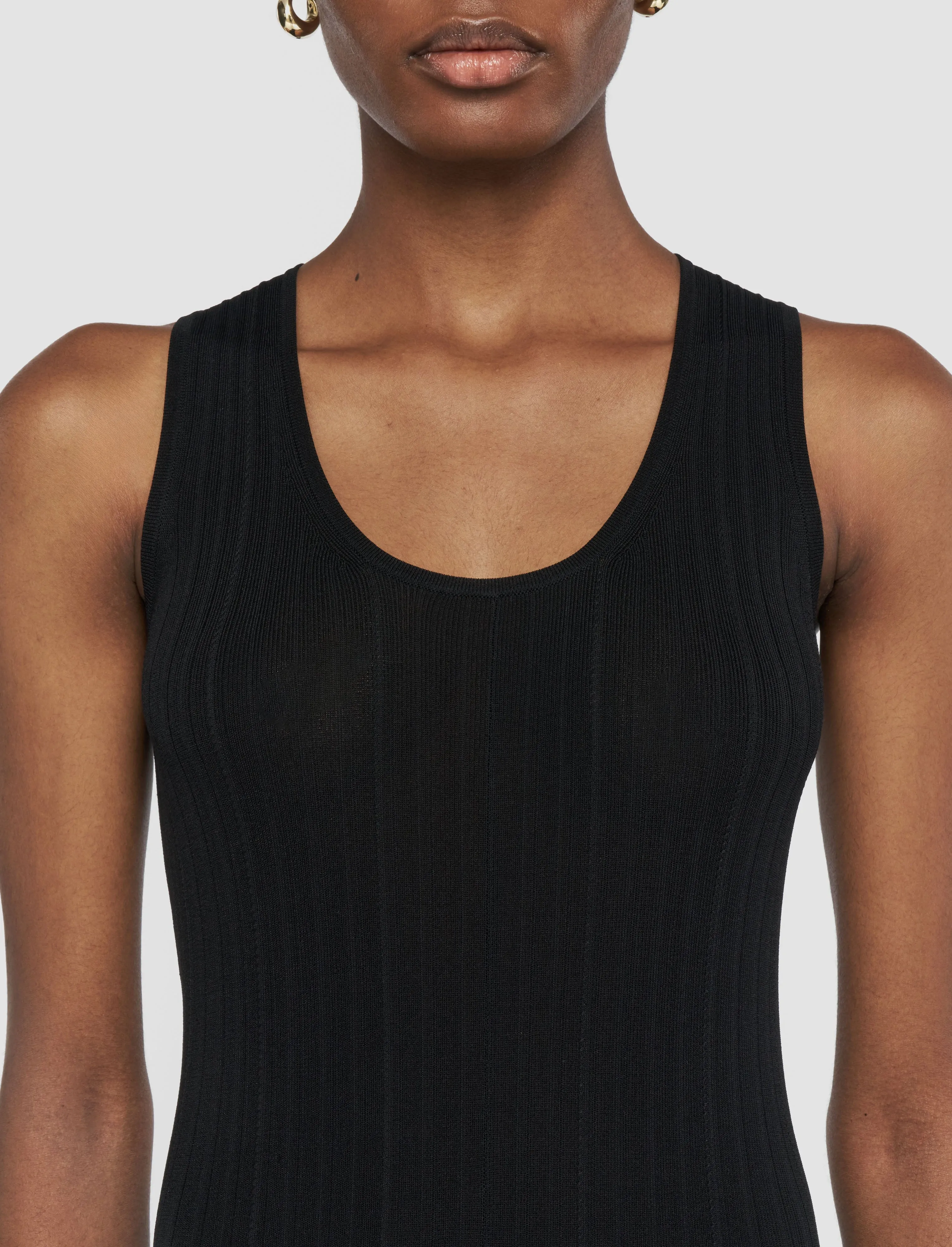 Viscose Rib Knit Dress sold by Joseph product image thumbnail 5