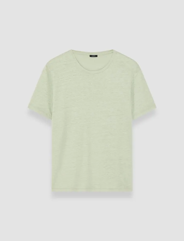 Linen Jersey T-Shirt sold by Joseph