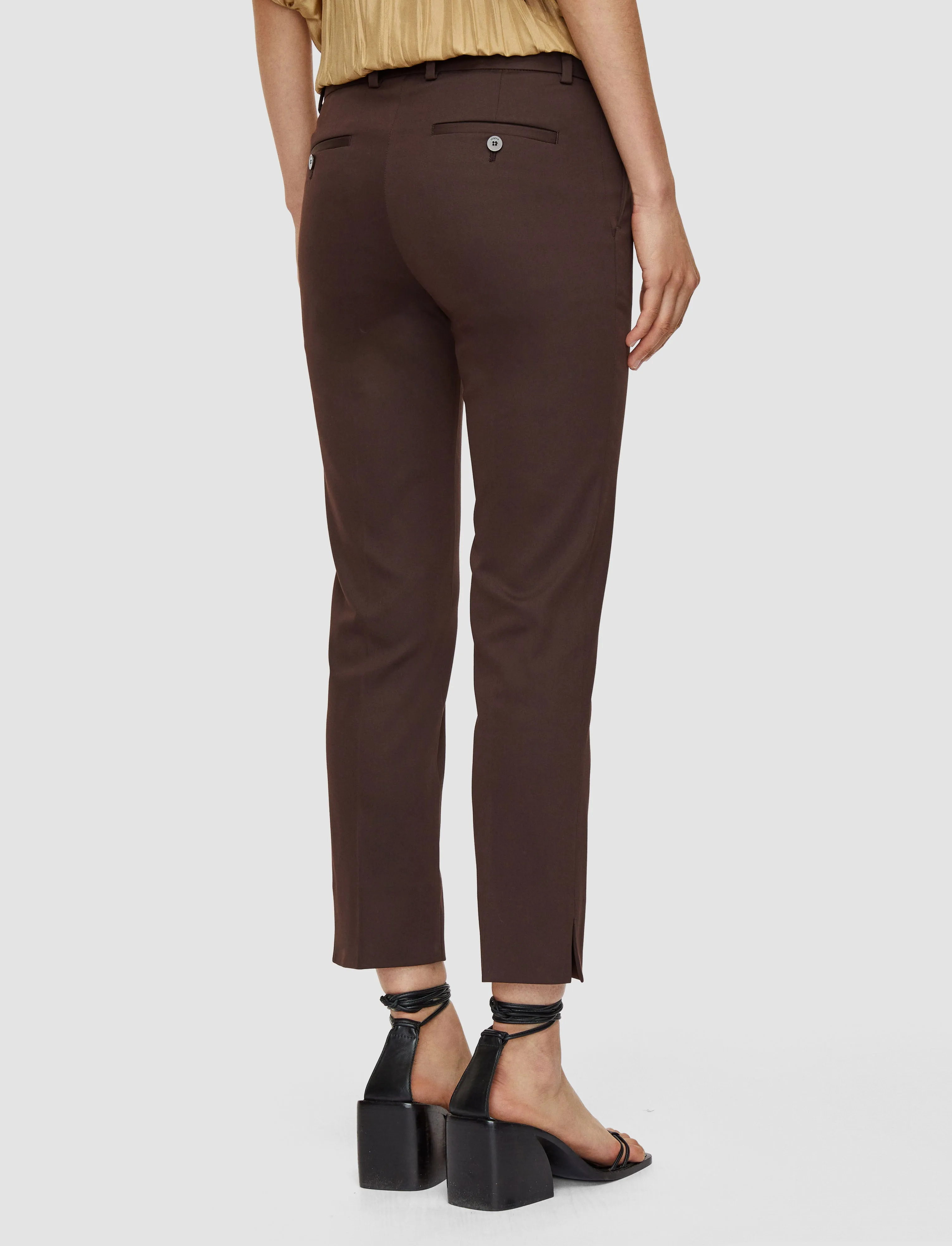 Bing Court Light Gabardine Stretch Trousers sold by Joseph product image thumbnail 3