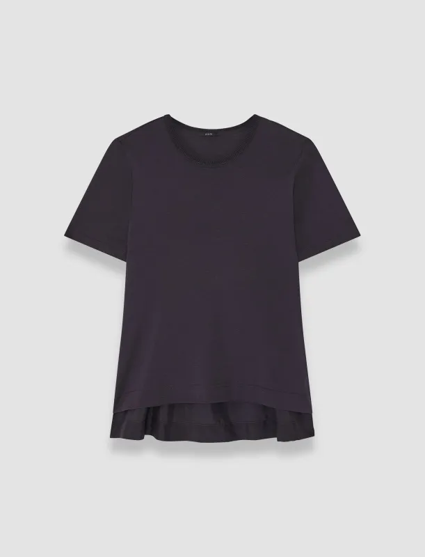 Jersey Habotai Silk Top sold by Joseph