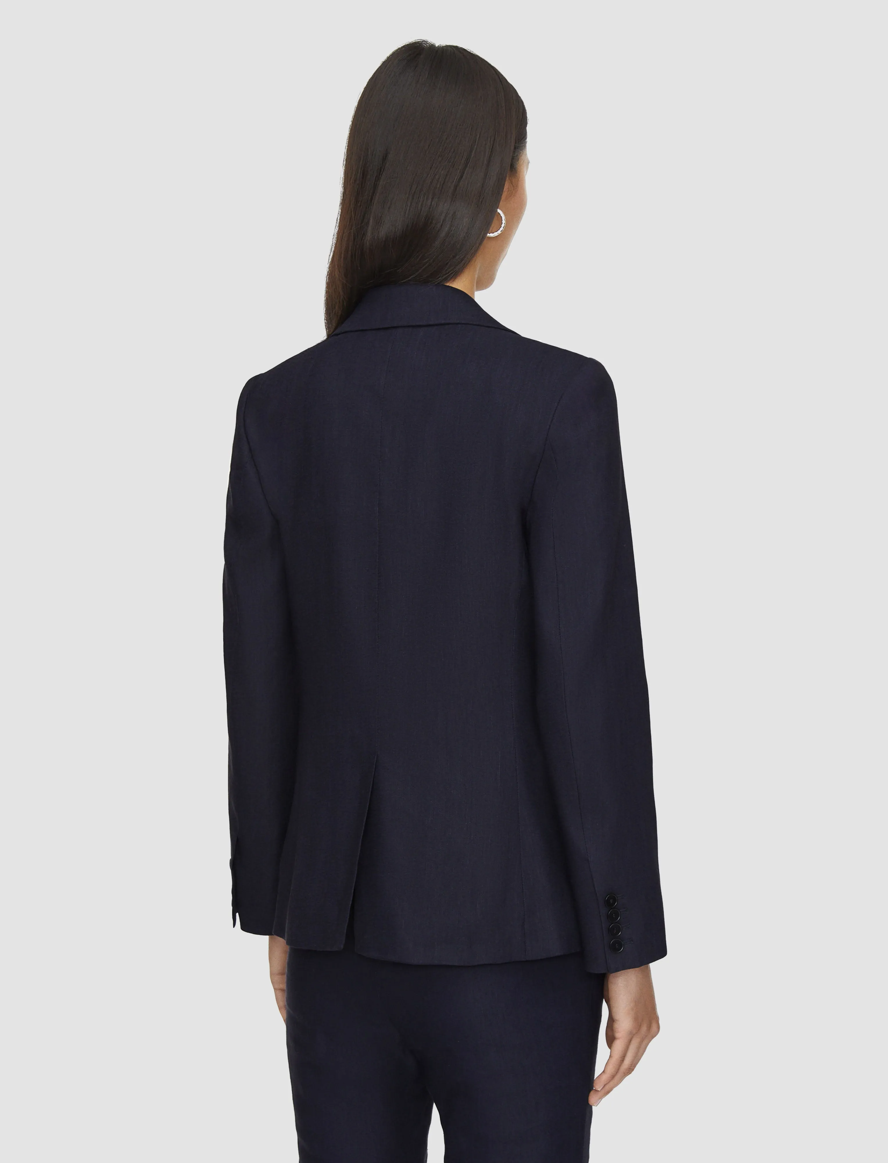 Marty Linen Stretch Jacket sold by Joseph product image thumbnail 5