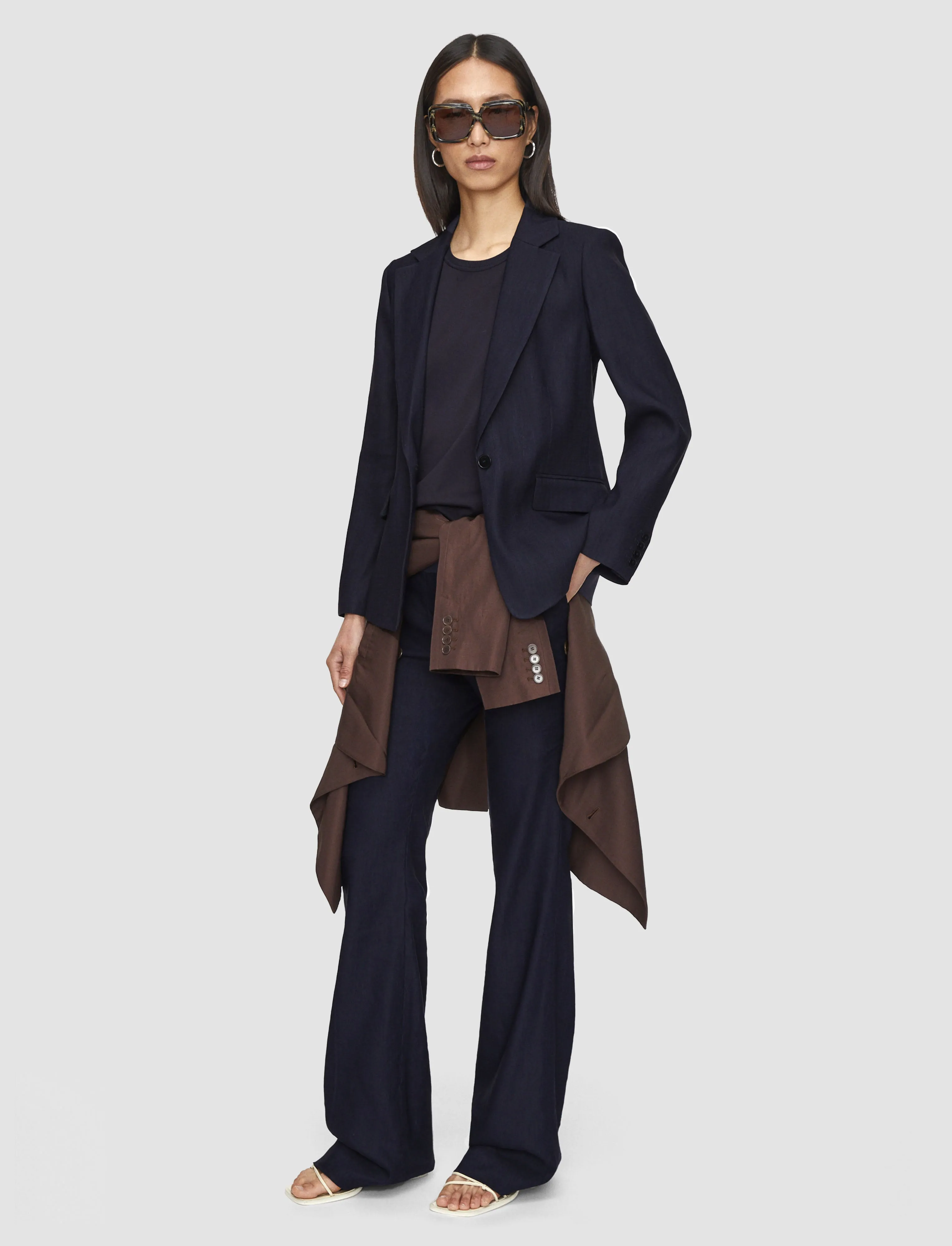 Marty Linen Stretch Jacket sold by Joseph product image thumbnail 2