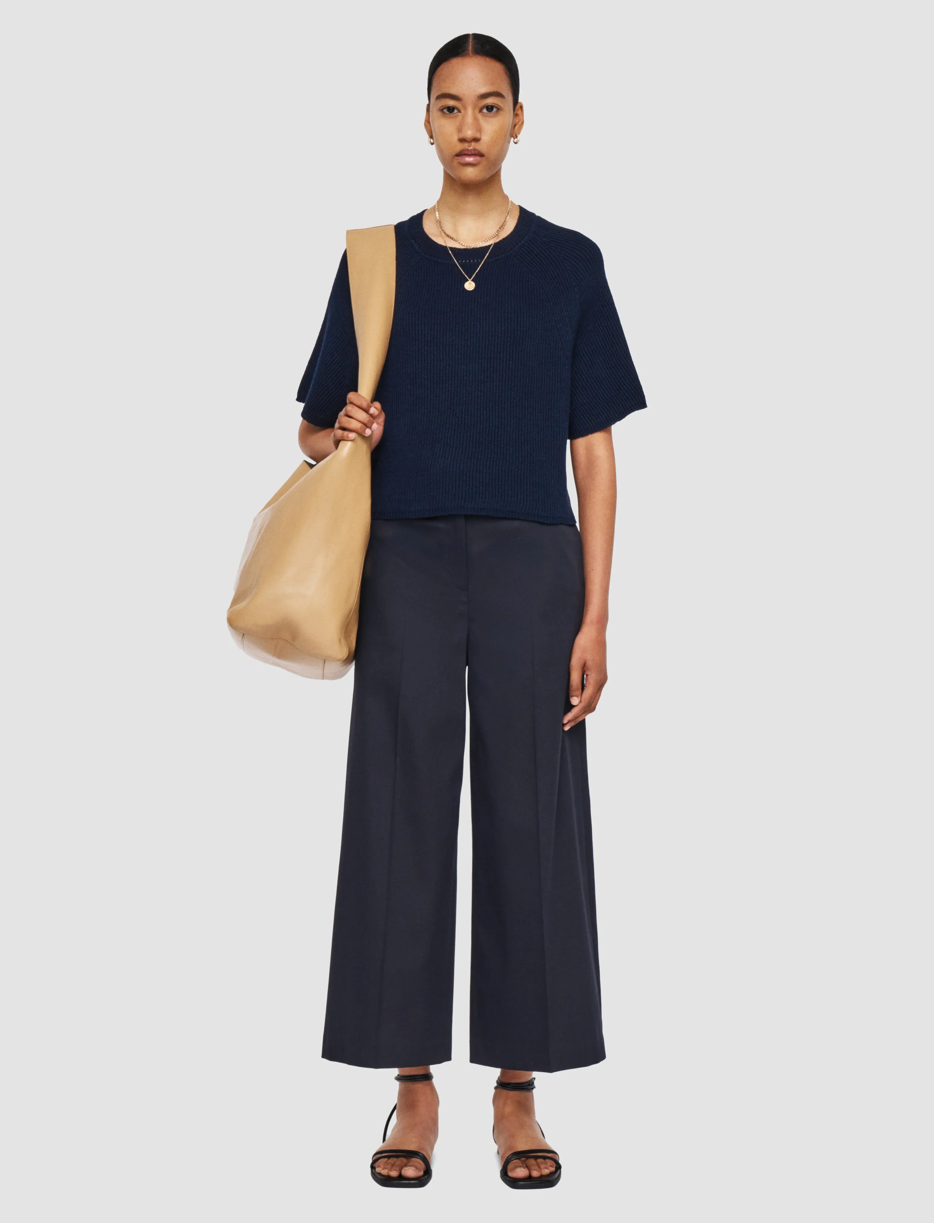 Temple Light Gabardine Stretch Trousers sold by Joseph product image thumbnail 2