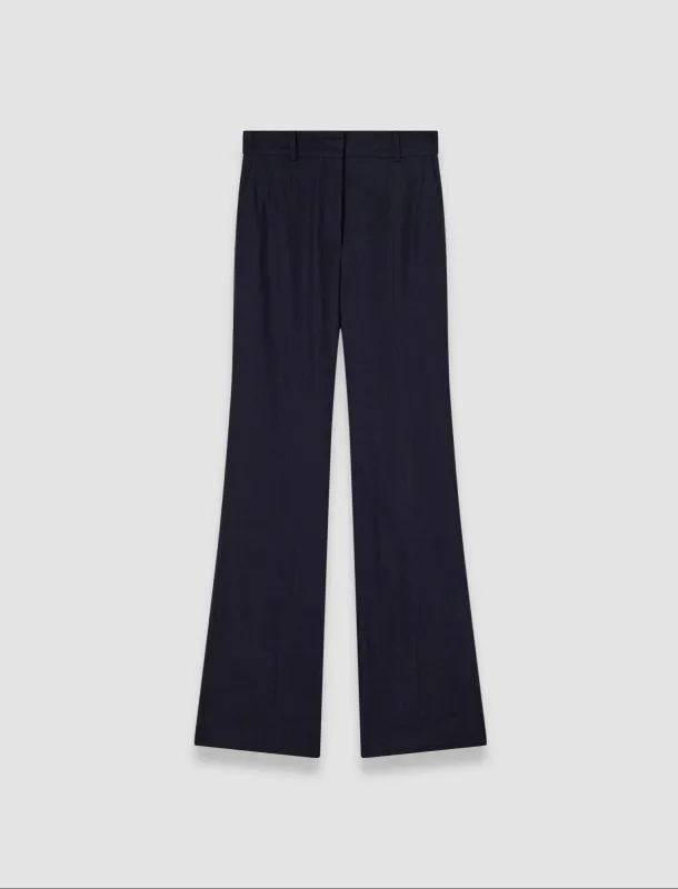 Tafira Linen Stretch Trousers sold by Joseph