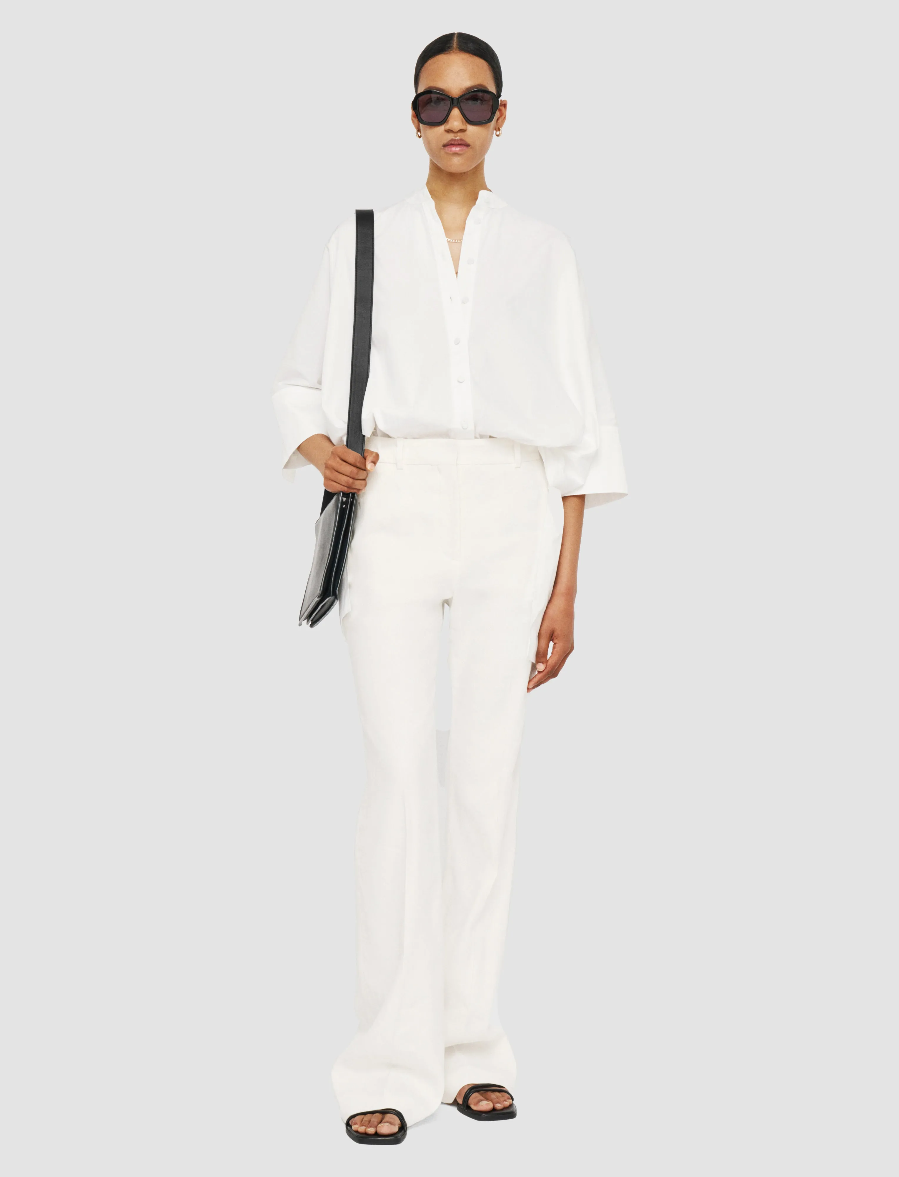 Tafira Linen Stretch Trousers sold by Joseph product image thumbnail 2