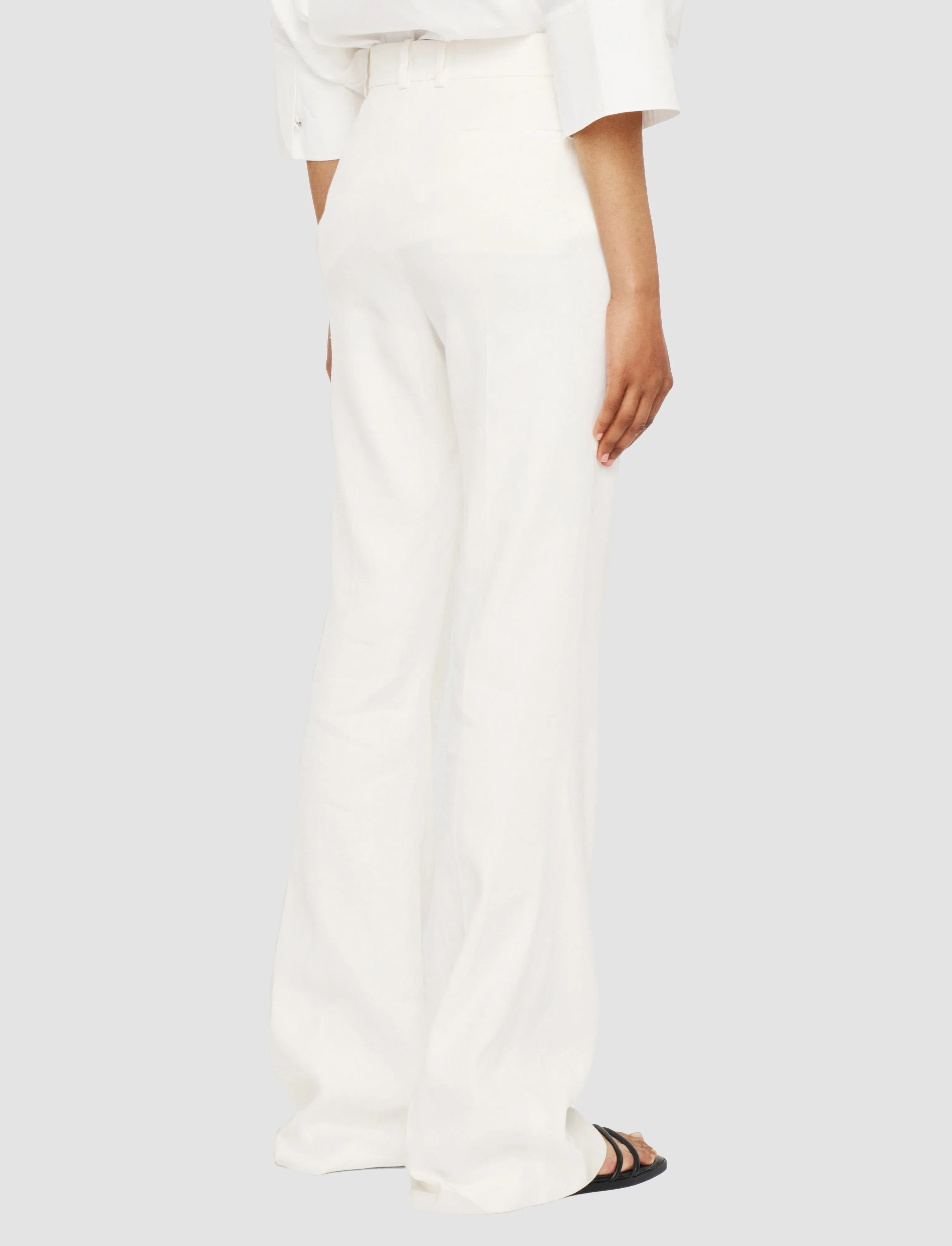 Tafira Linen Stretch Trousers sold by Joseph product image thumbnail 3