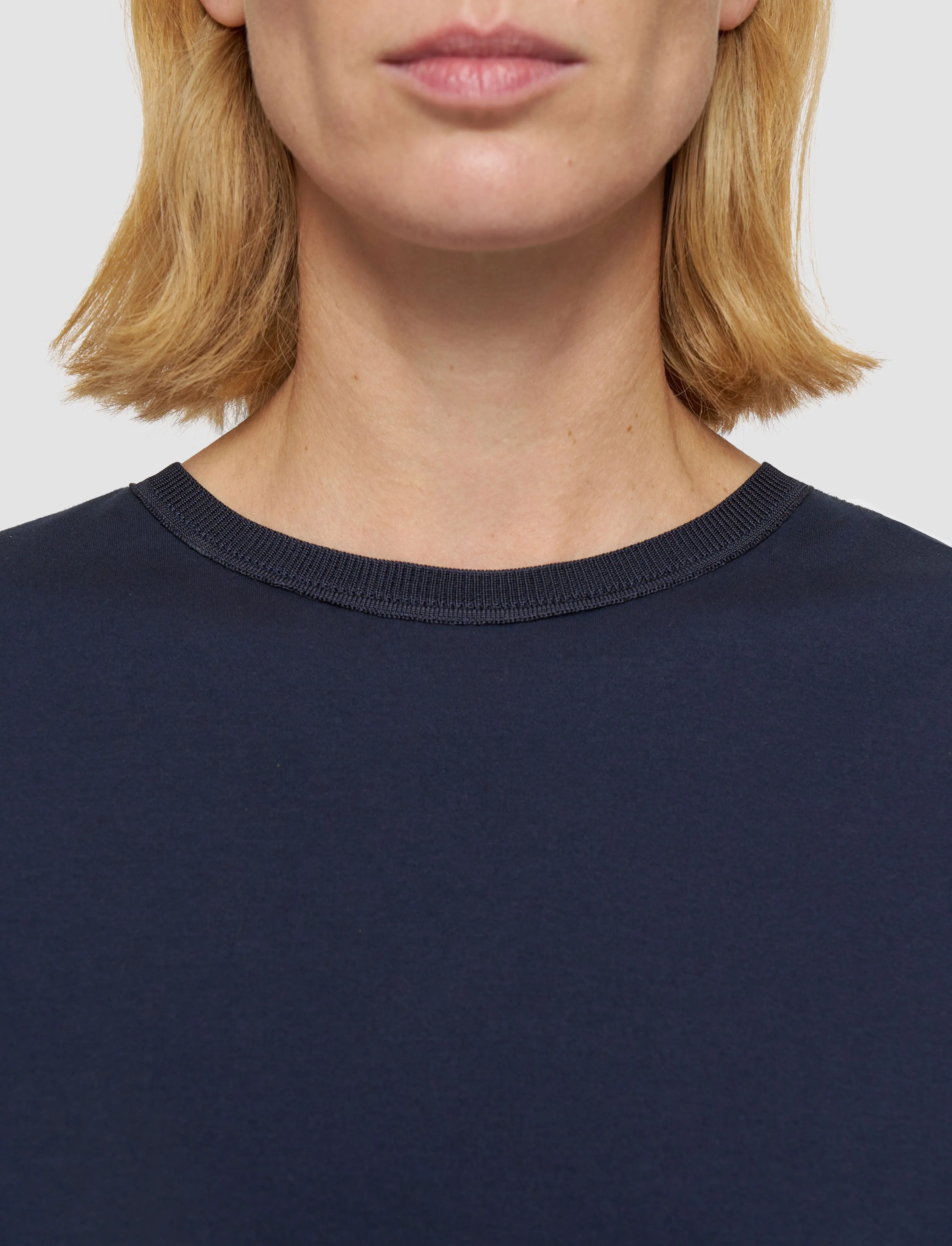 Cotton Poplin Jersey T-Shirt sold by Joseph product image thumbnail 4