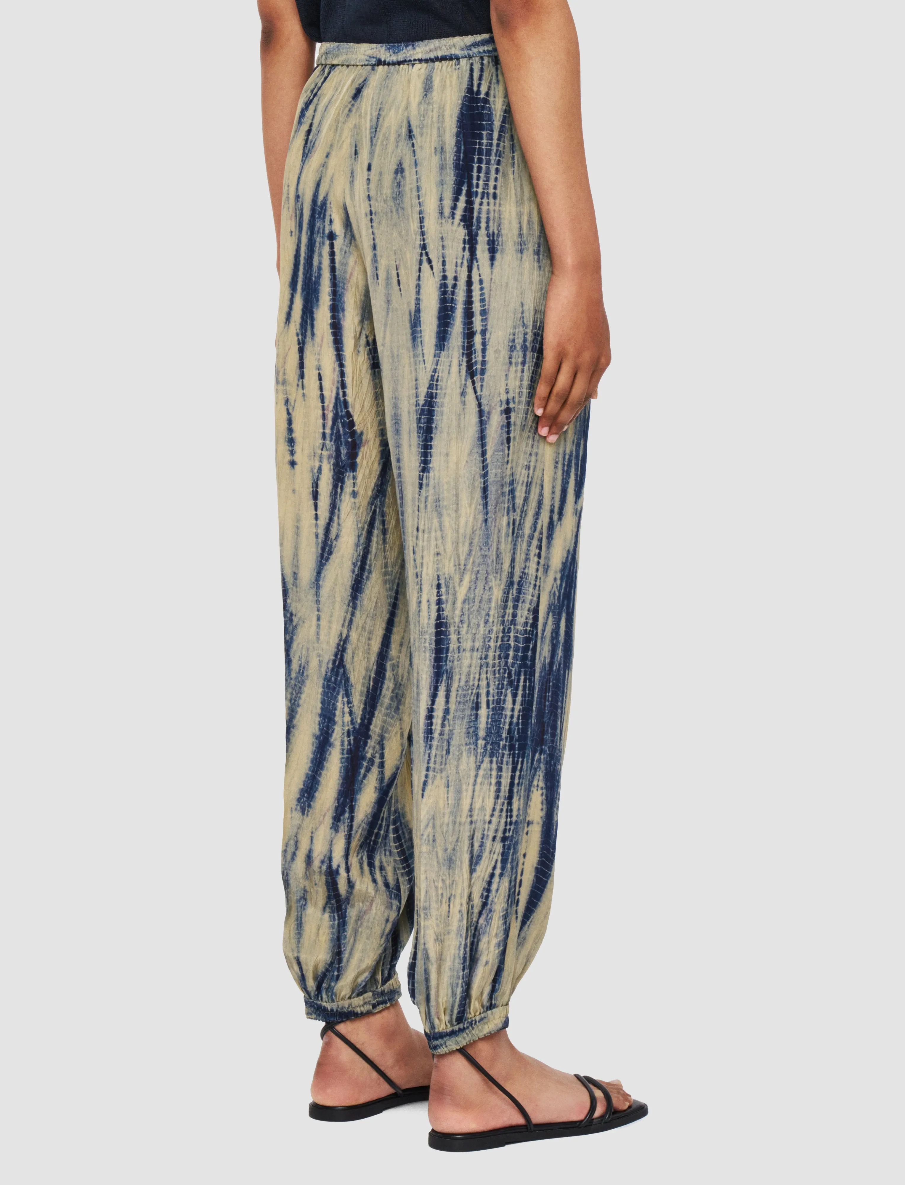 Taio Tie Dye Silk Trousers sold by Joseph product image thumbnail 3