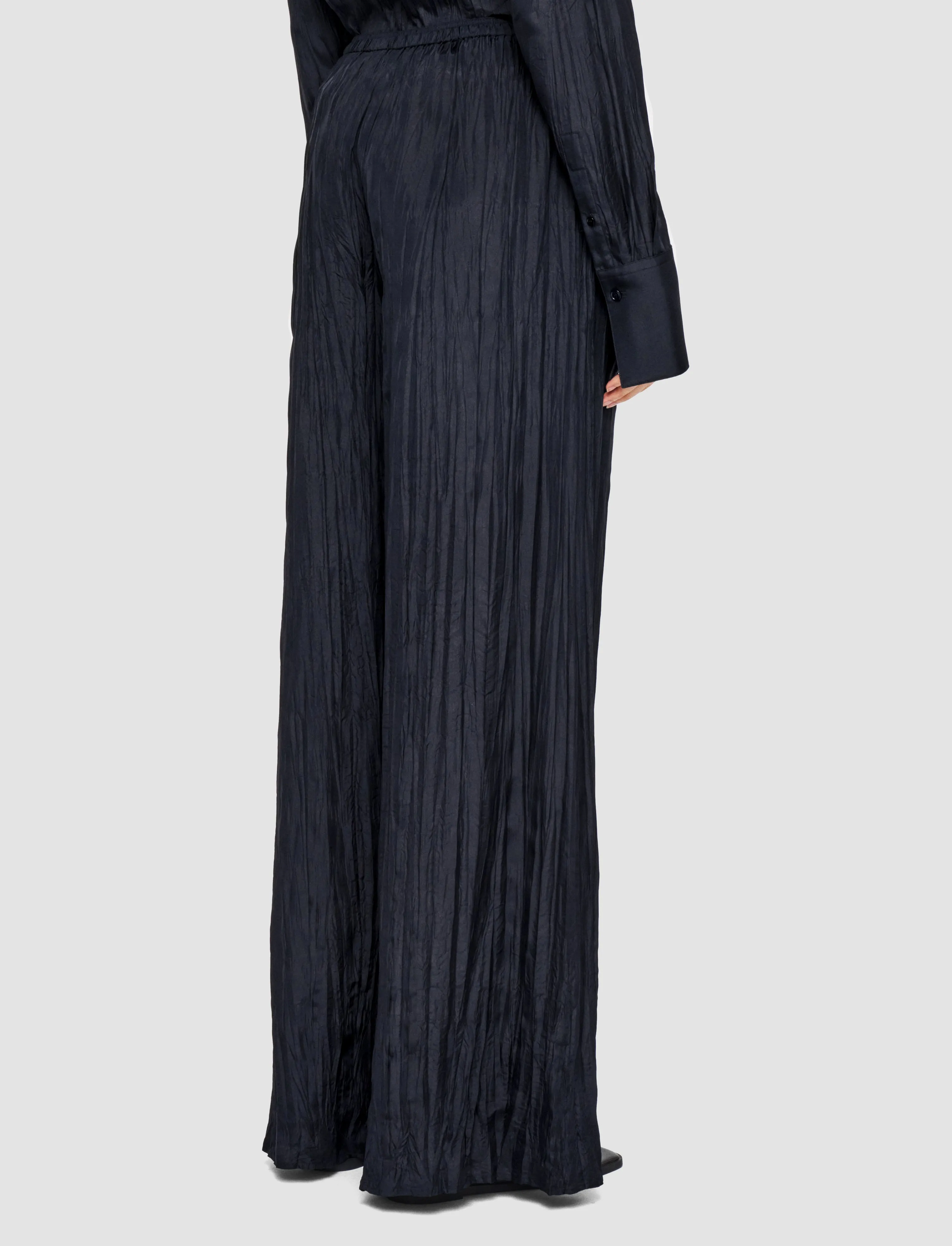 Thoresby Habotai Silk Trousers sold by Joseph product image thumbnail 3