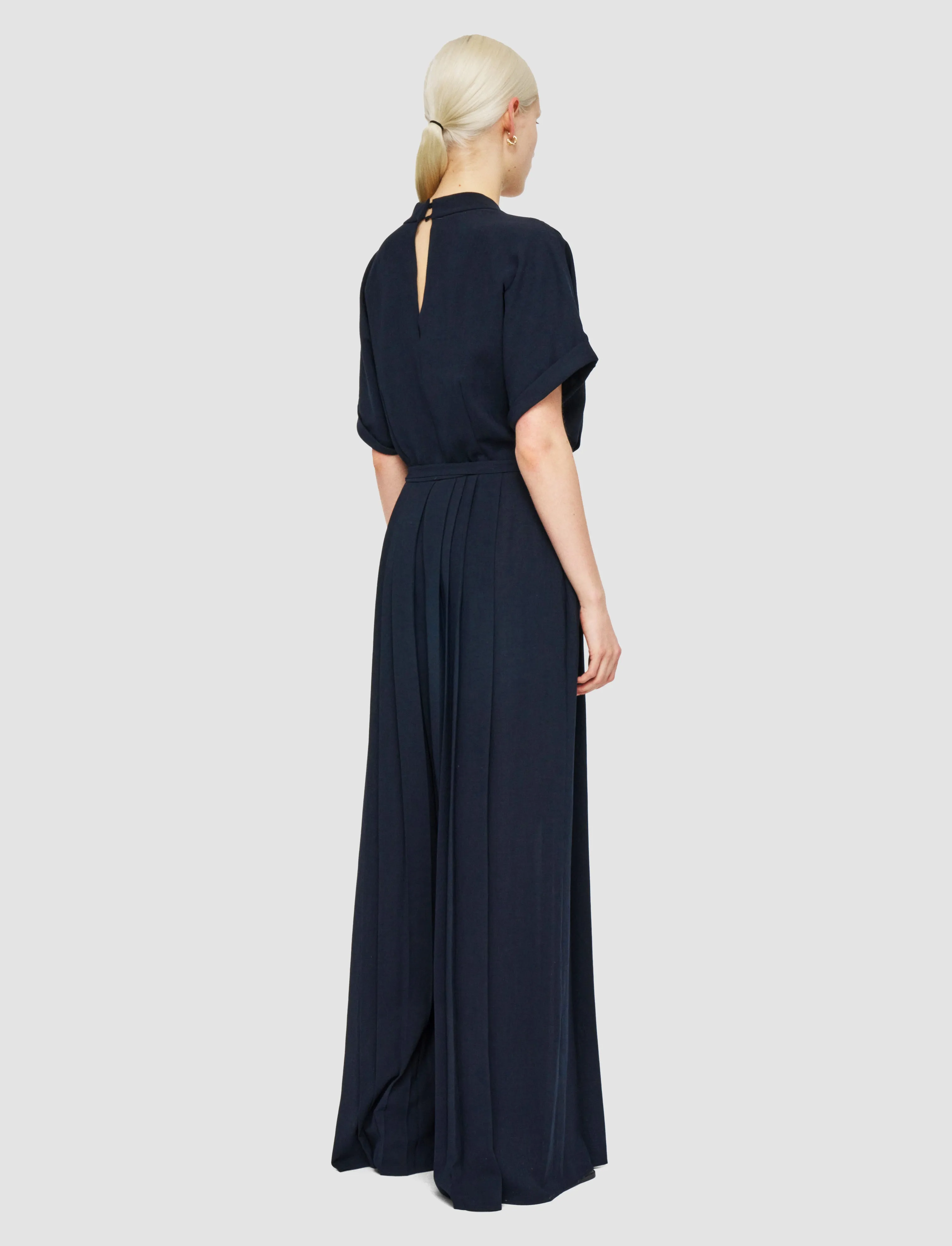 Sofia Airy Plissé Jumpsuit sold by Joseph product image thumbnail 3