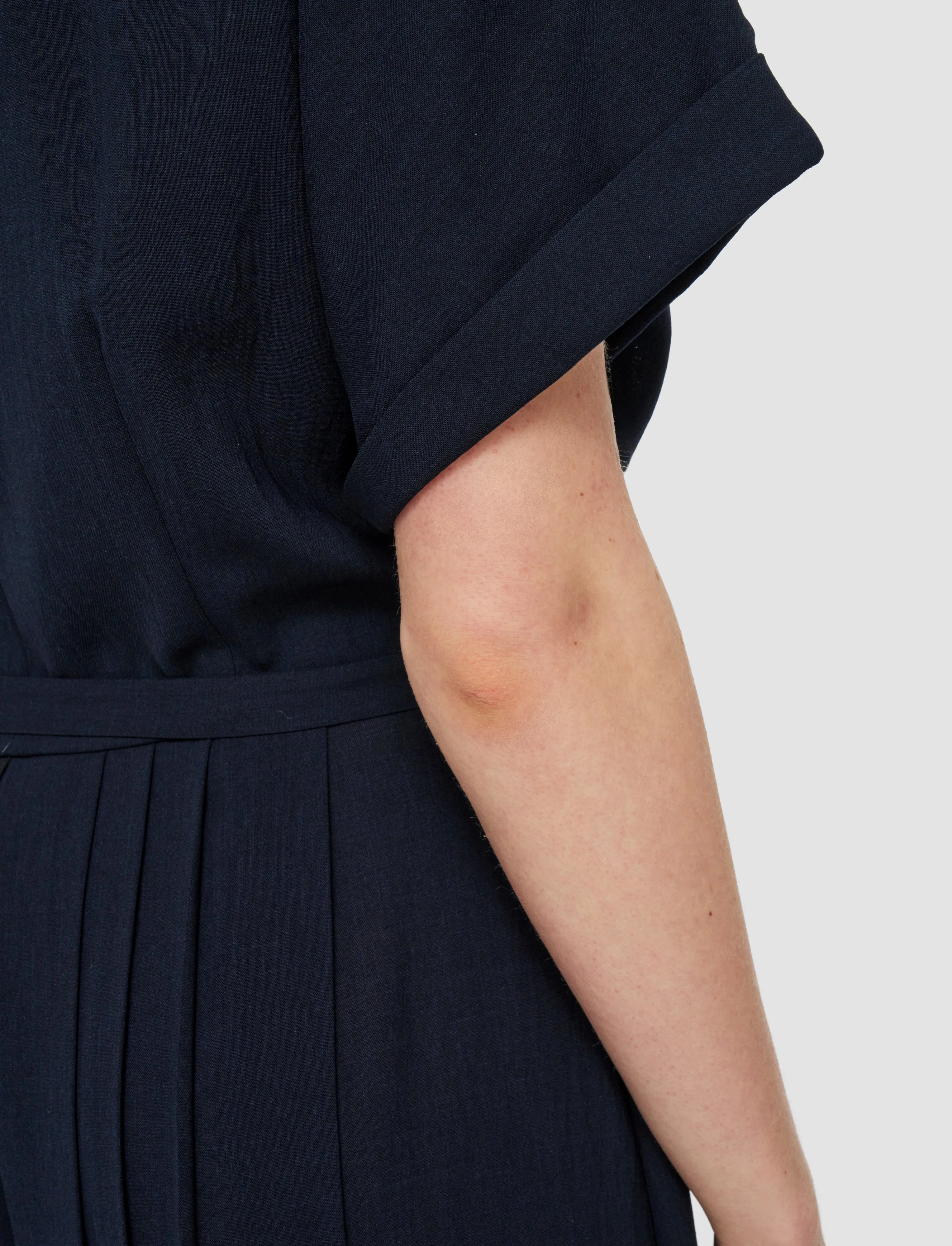 Sofia Airy Plissé Jumpsuit sold by Joseph product image thumbnail 4