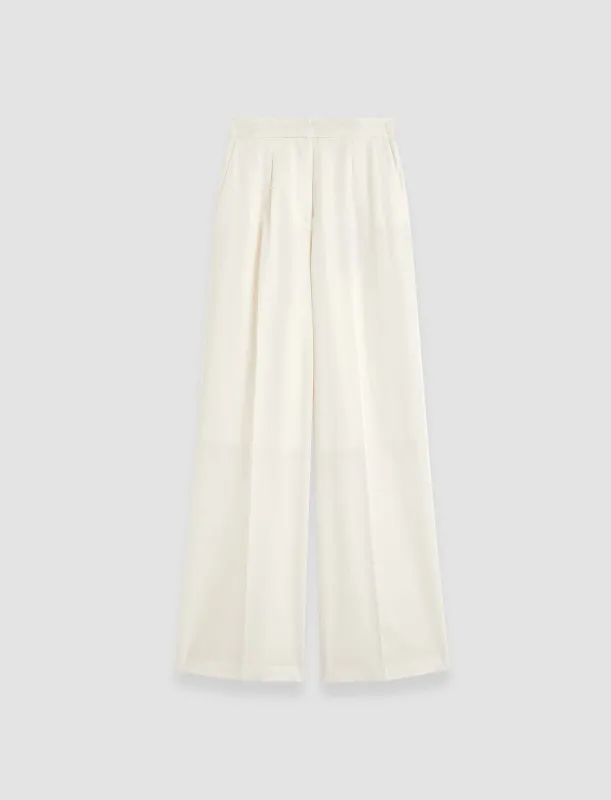 Alanel Soft Cotton Silk Trousers sold by Joseph