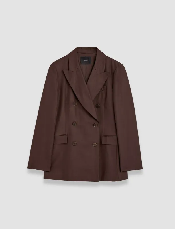 Valery Soft Cotton Silk Jacket sold by Joseph