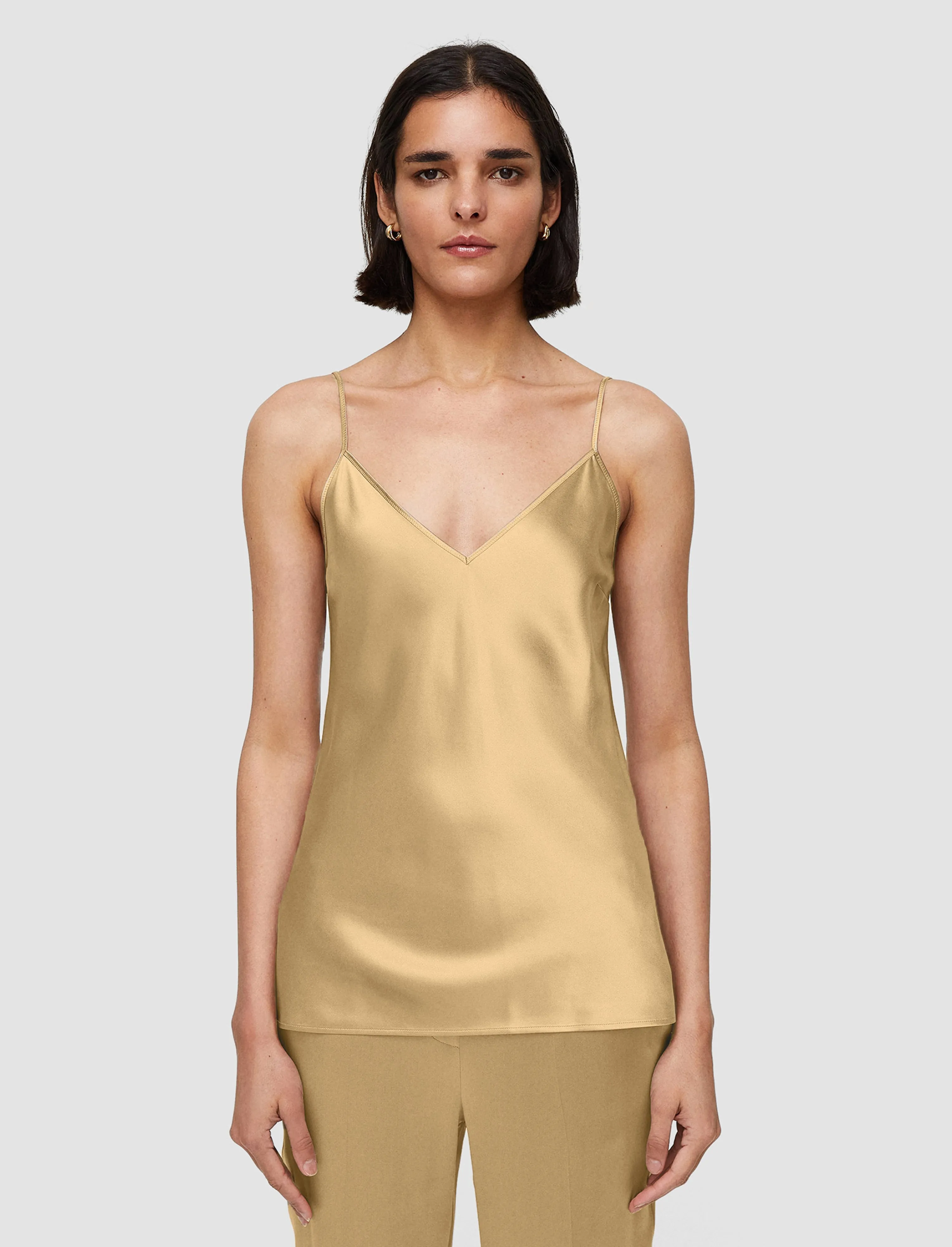 Clea Silk Satin Camisole sold by Joseph product image thumbnail 3