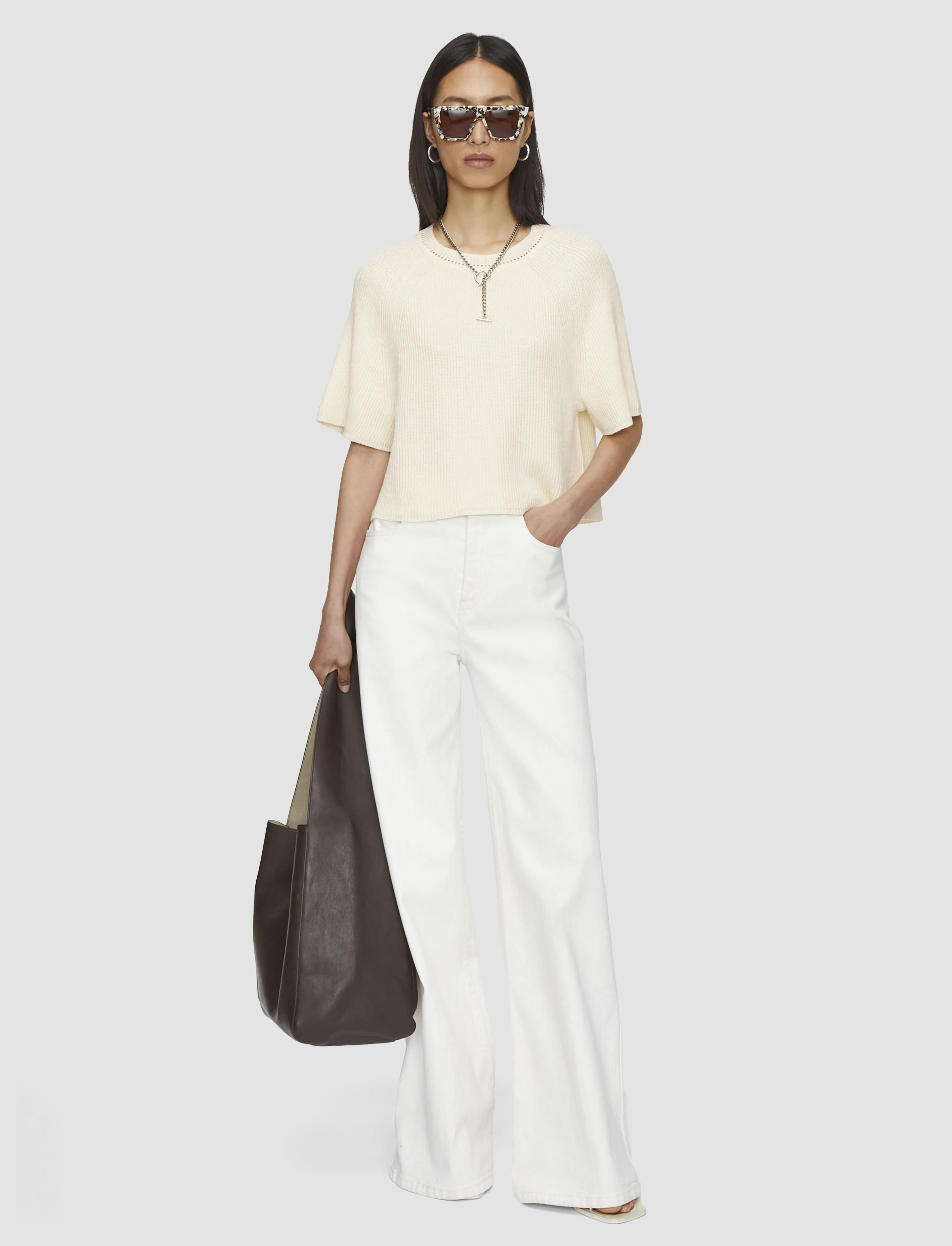 Linen Blend Knit Top sold by Joseph product image thumbnail 2