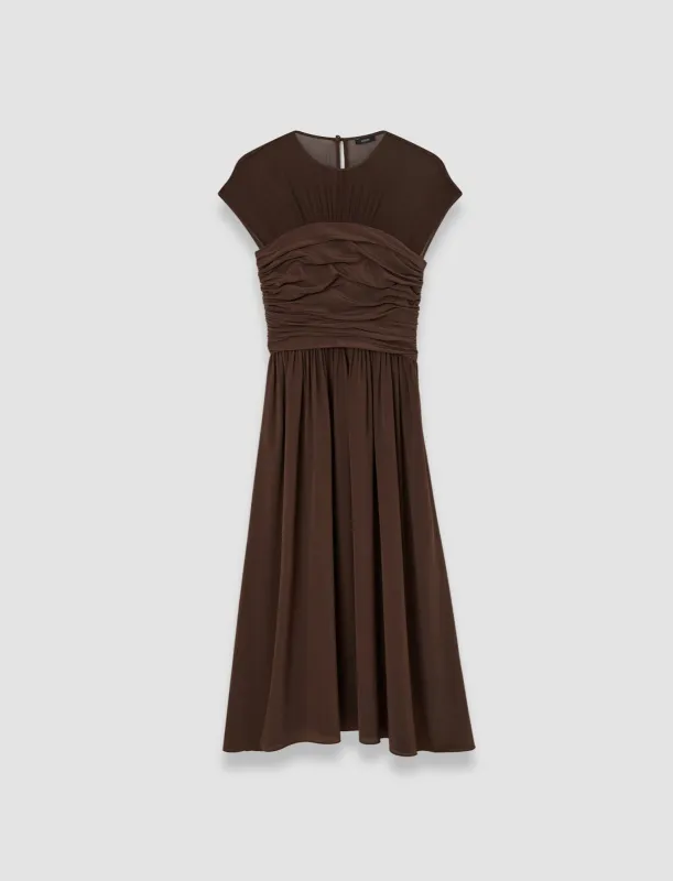 Sophe Crepe de Chine Dress sold by Joseph