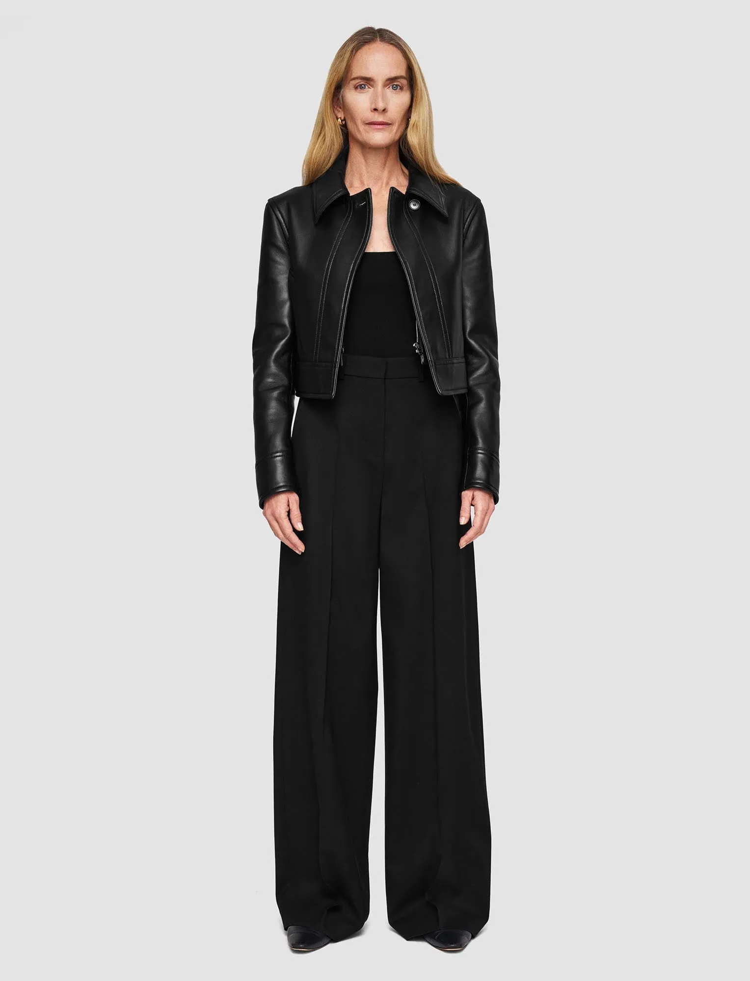 Alana Tailoring Wool Stretch Trousers sold by Joseph product image thumbnail 2