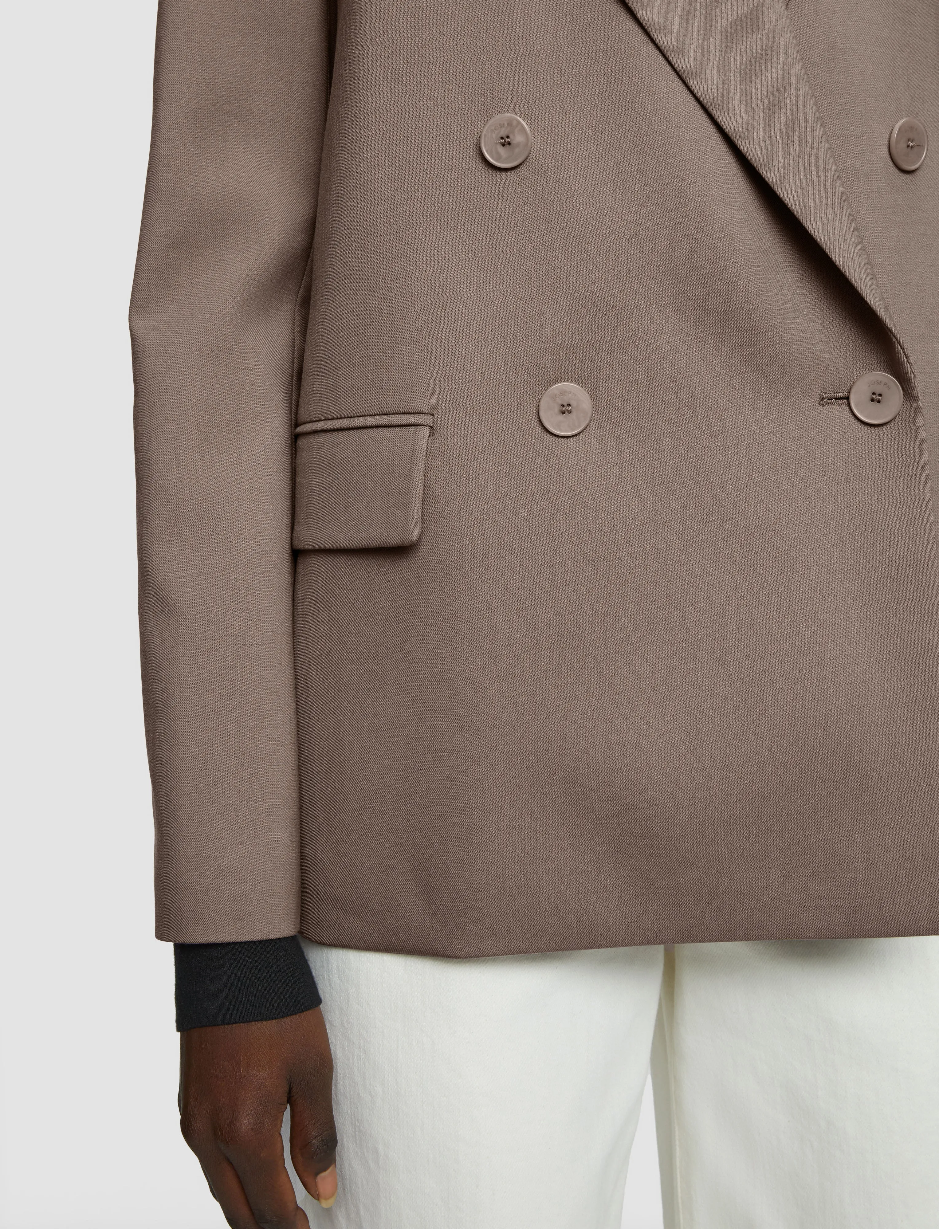 Jaden Tailoring Wool Stretch Jacket sold by Joseph product image thumbnail 5