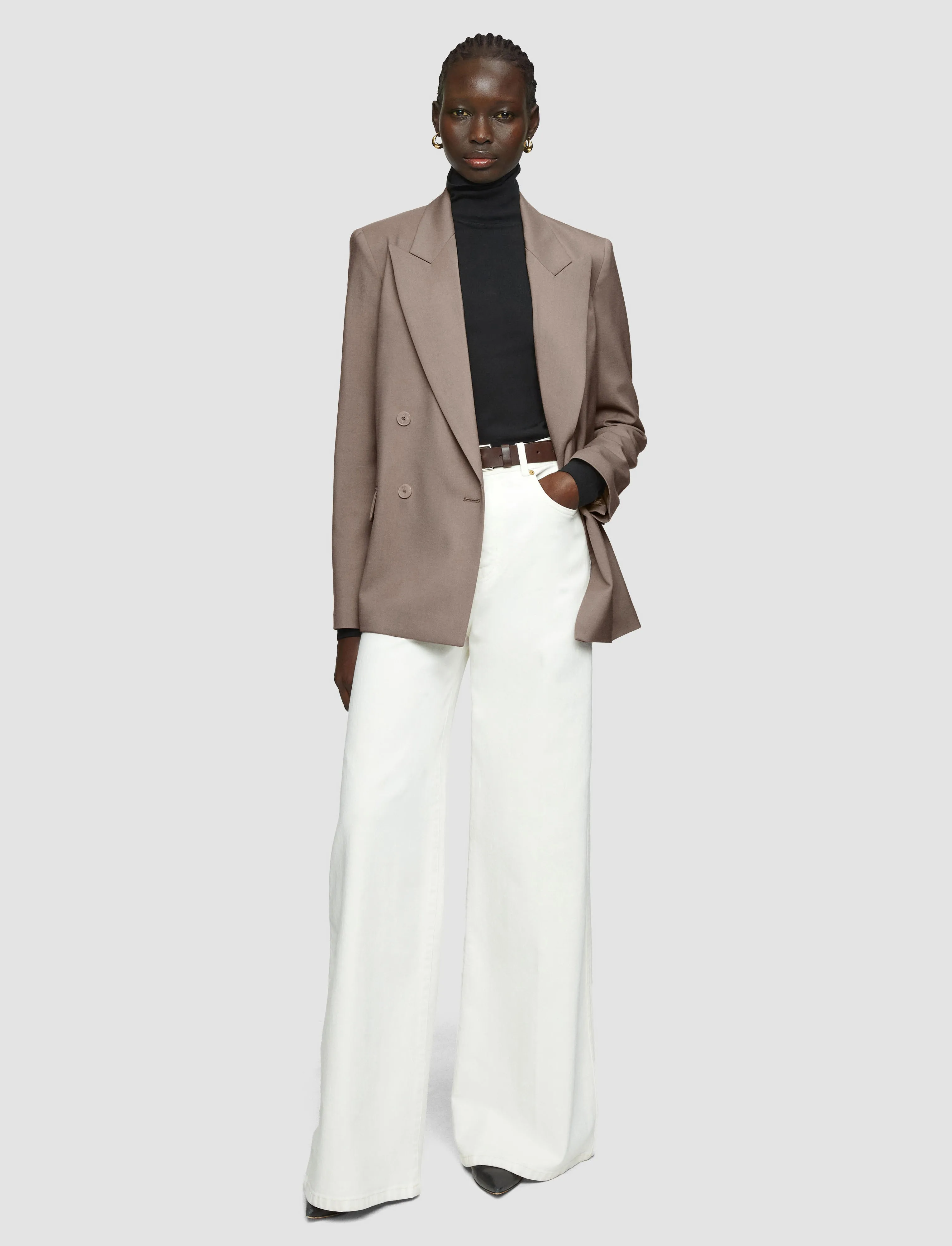 Jaden Tailoring Wool Stretch Jacket sold by Joseph product image thumbnail 2