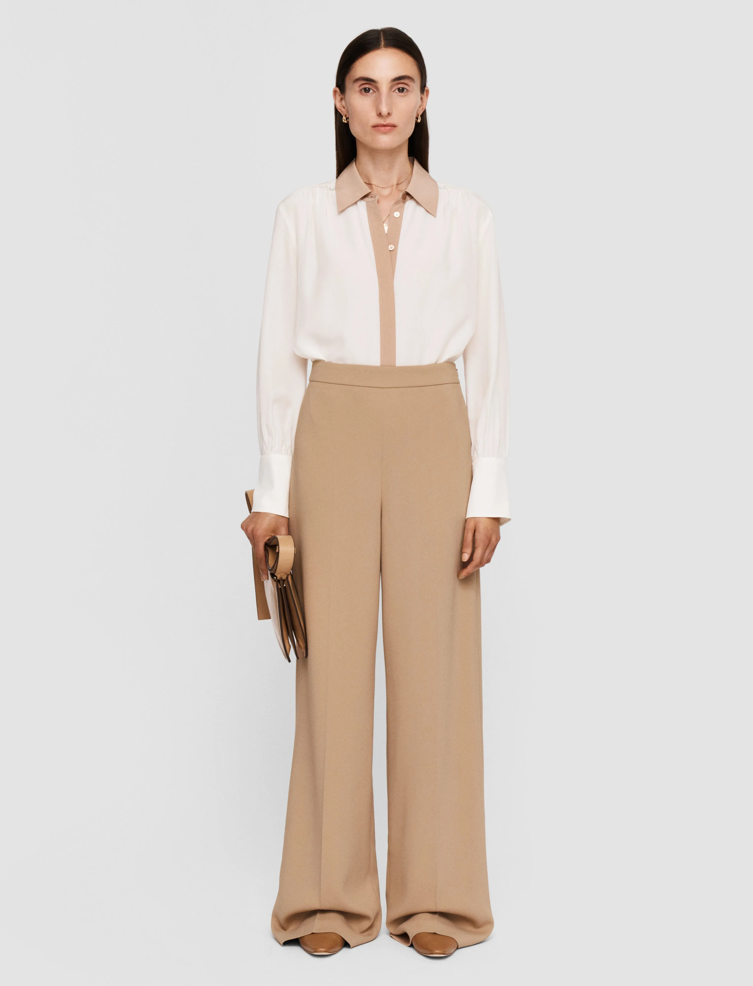 Alane Comfort Cady Trousers sold by Joseph product image thumbnail 2