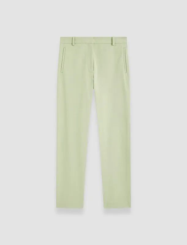 New Eliston Gabardine Stretch Trousers made by Joseph