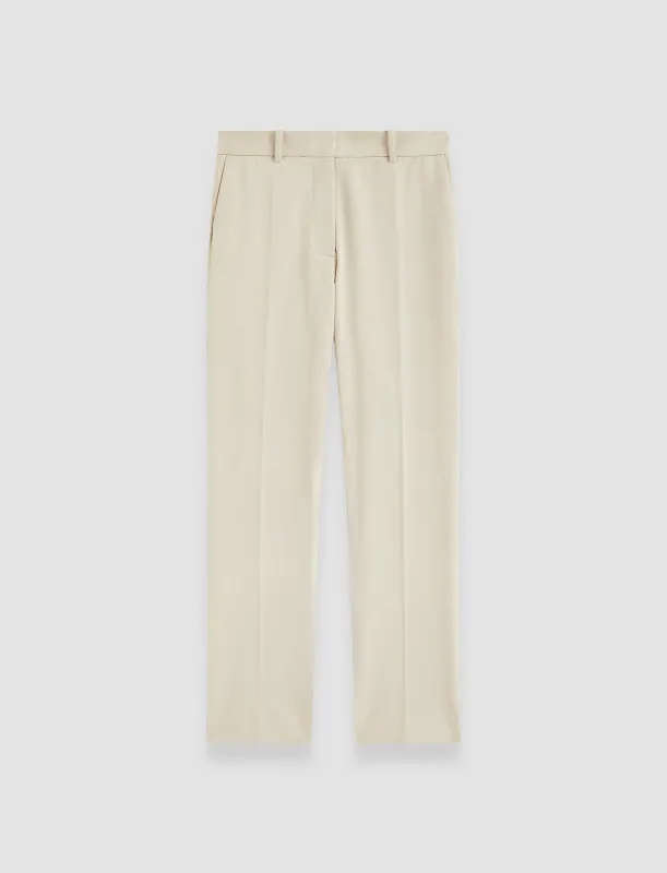 Coleman Gabardine Stretch Trousers sold by Joseph