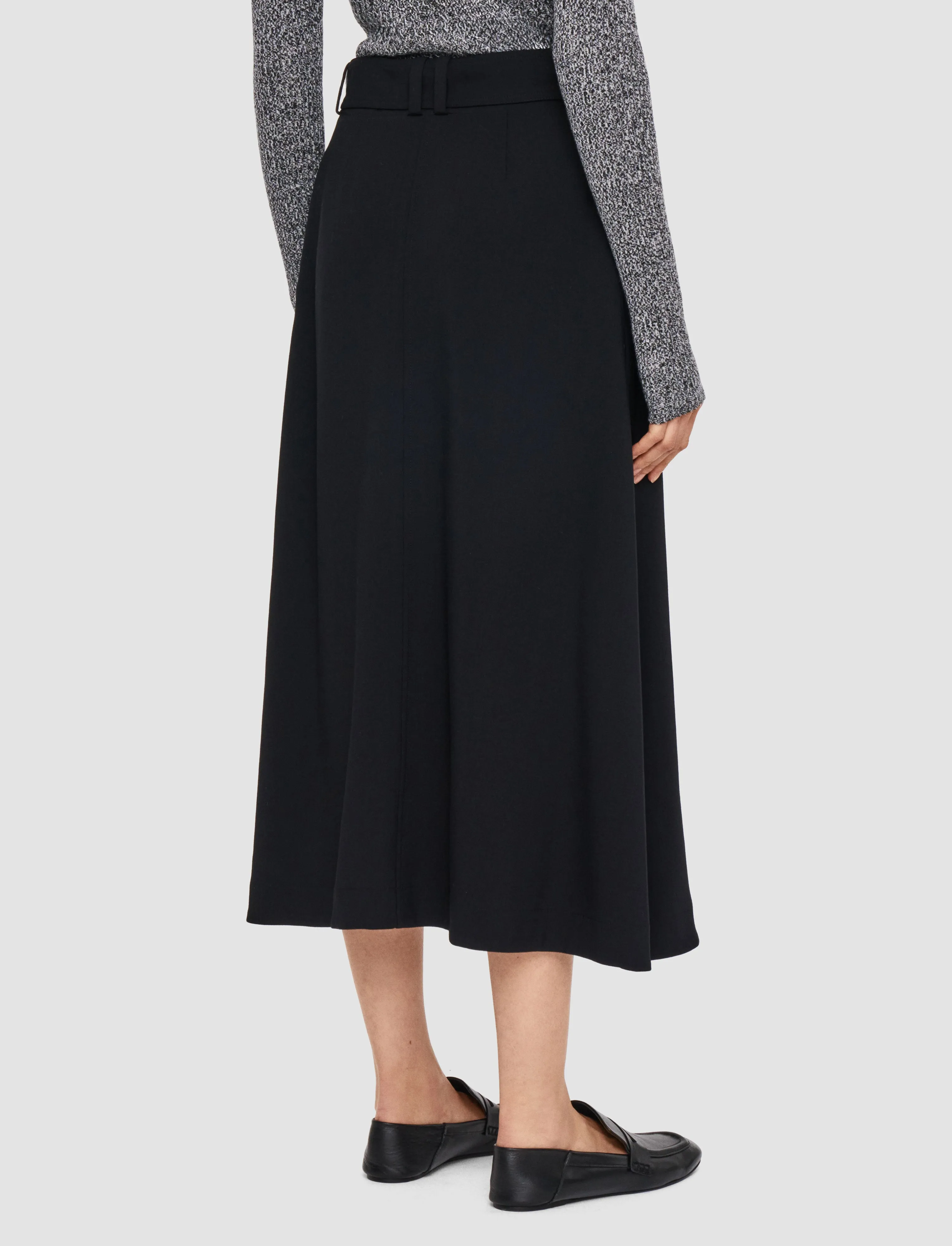 Pernette Fluid Twill Wool Skirt sold by Joseph product image thumbnail 3